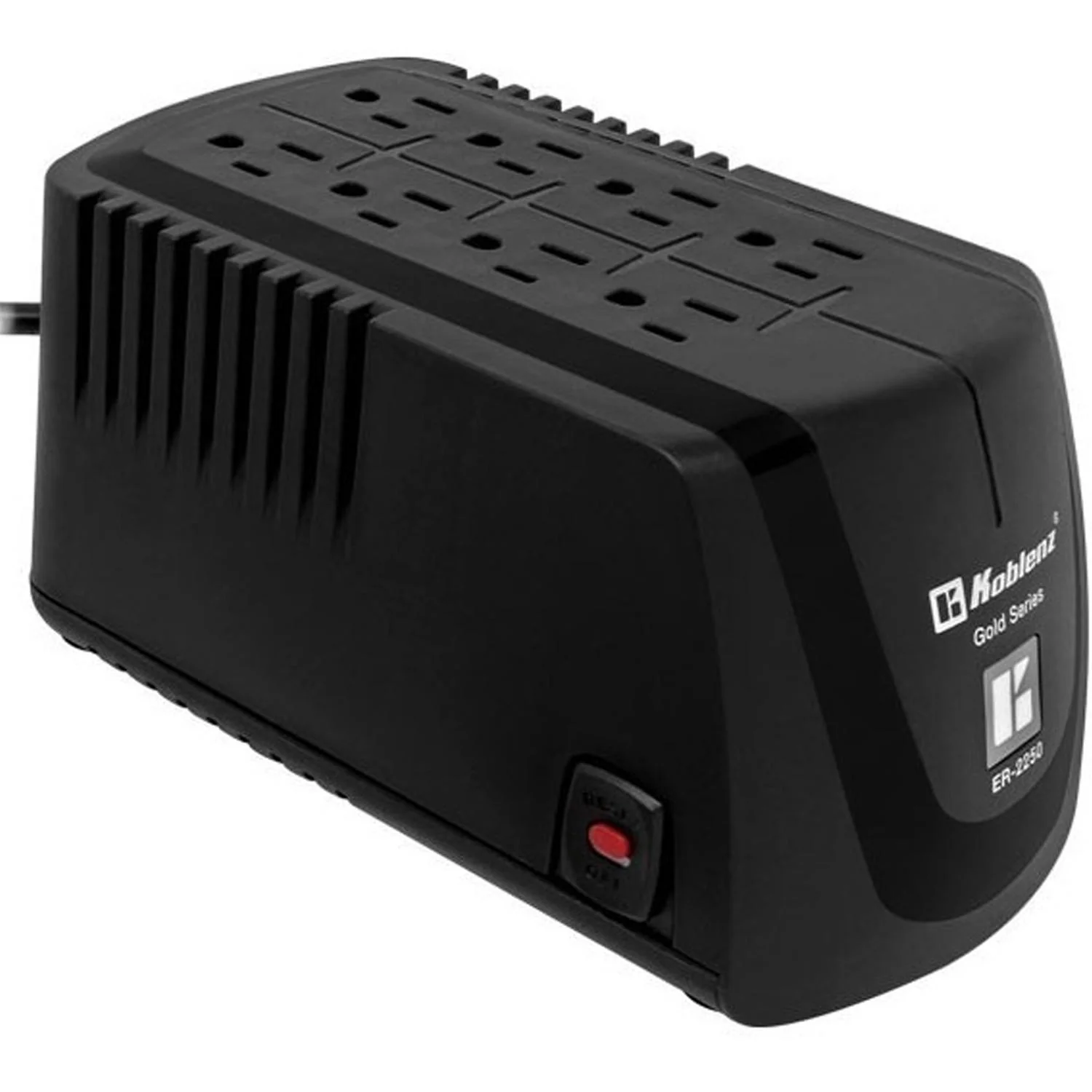 Regulador de Voltaje KOBLENZ ER-2250 2300VA 1000W 8 Contactos Indicador Led - Image 3
