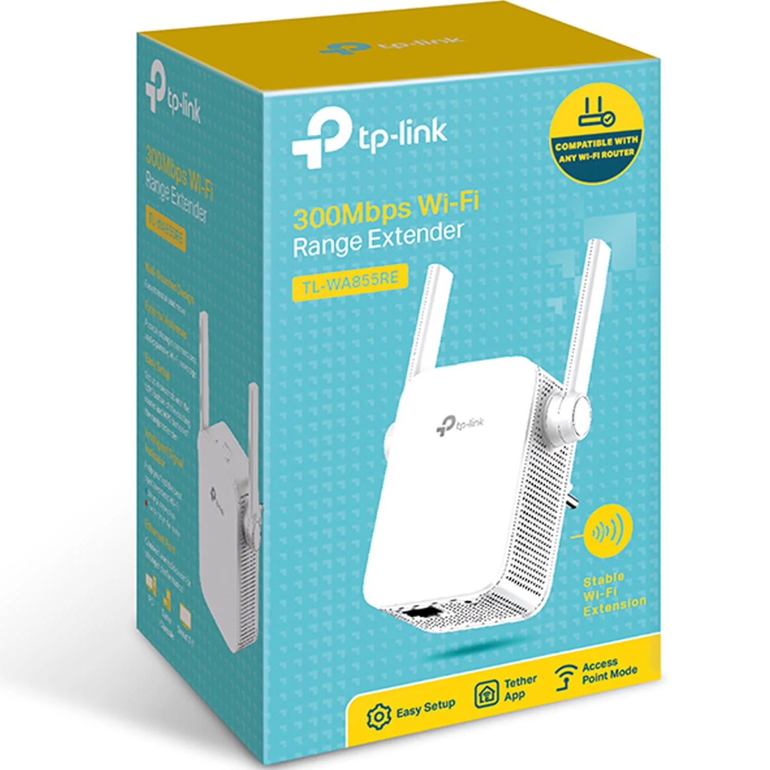 Repetidor inalambrico TP-LINK TL-WA855RE N300 2.4Ghz 300Mbps - Image 3