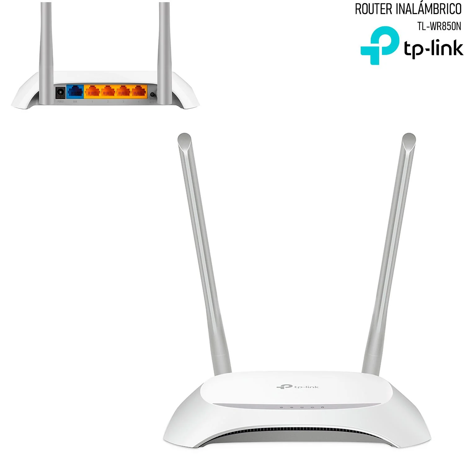 Router Inalambrico TP-LINK TL-WR850N 2.4GHz rompemuros Wisp 300Mbps - Image 4