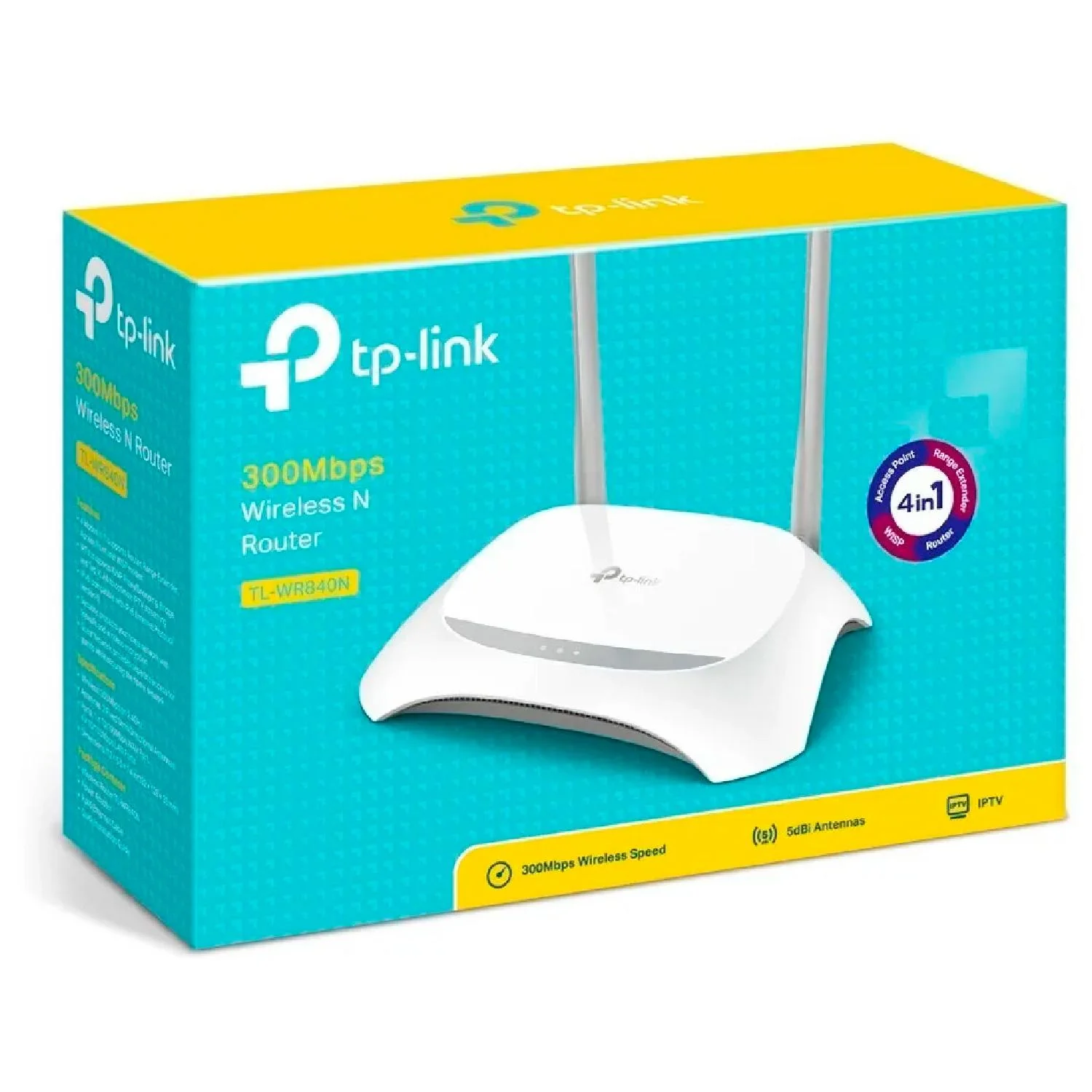 Router Inalambrico TP-LINK TL-WR850N 2.4GHz rompemuros Wisp 300Mbps - Image 5