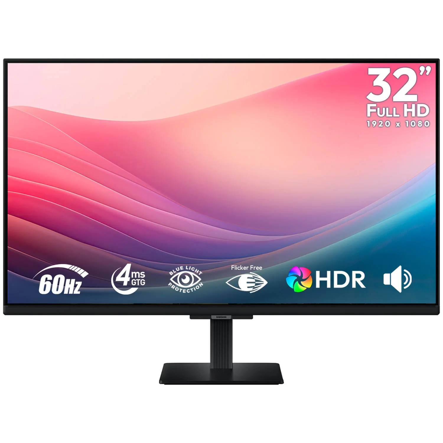 Smart Monitor TV 32" SAMSUNG M5 4ms 60Hz Full HD VA Bluetooth 5.2 Wi-Fi Altavoces