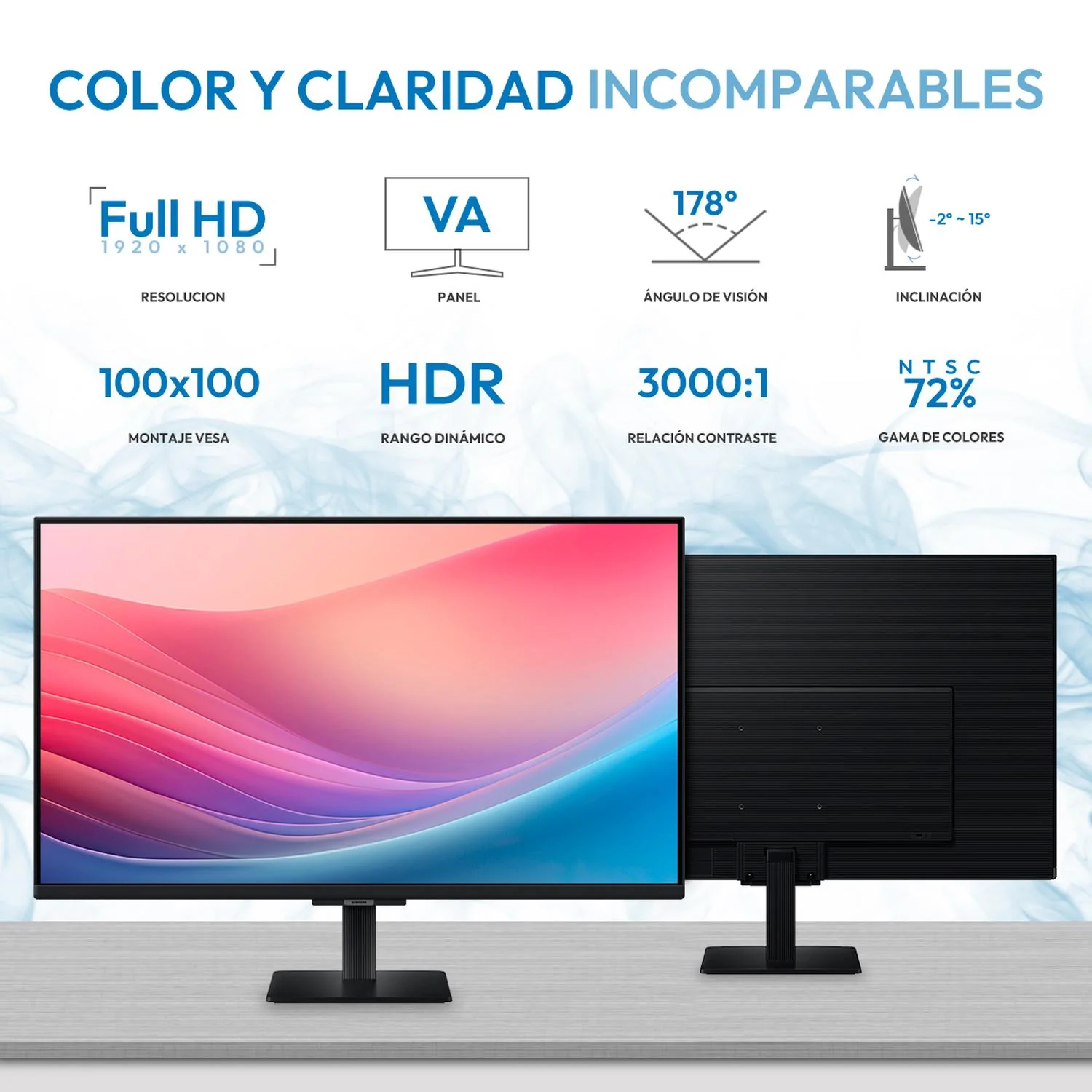 Smart Monitor TV 32" SAMSUNG M5 4ms 60Hz Full HD VA Bluetooth 5.2 Wi-Fi Altavoces - Image 2