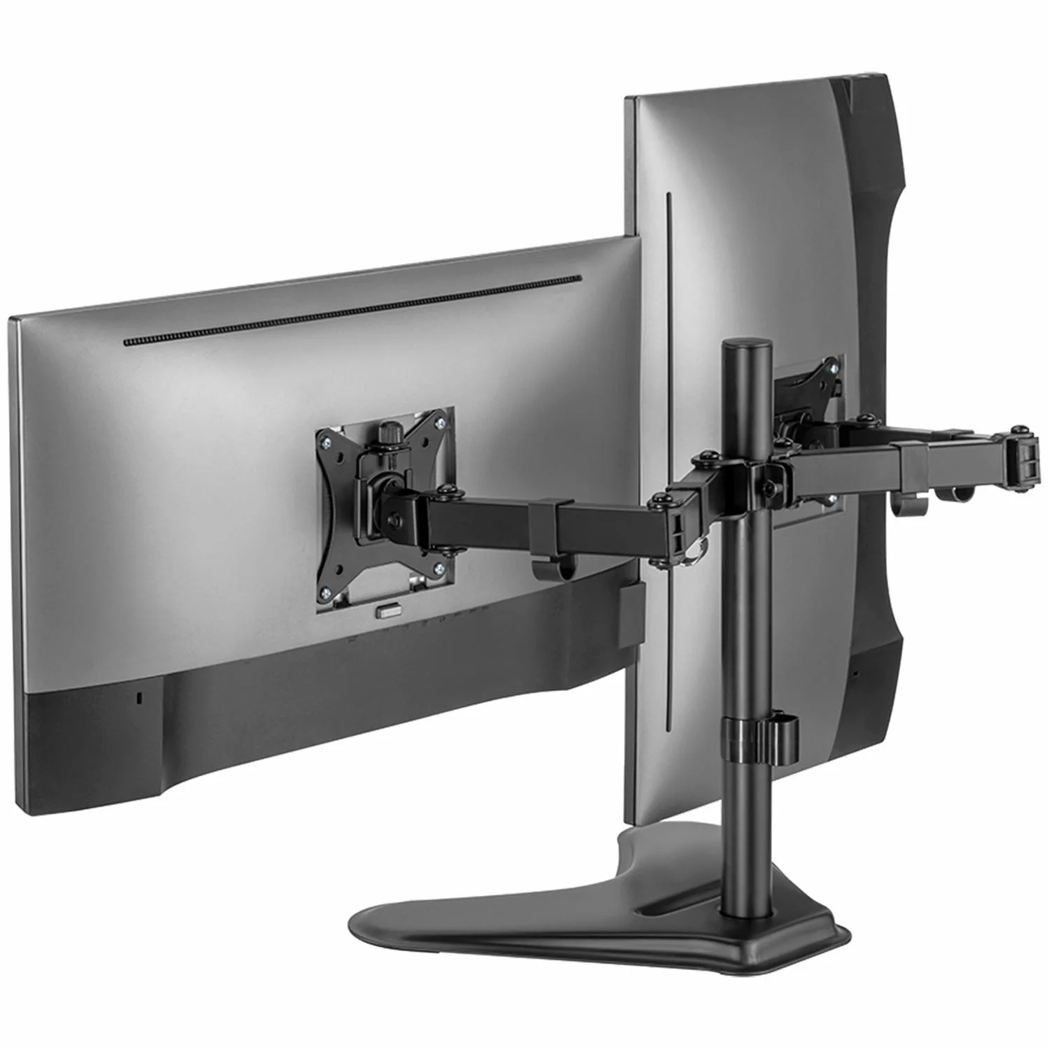 Soporte Articulado para Dos Monitores ENFORCE ZONE-B SM425 Hasta 32 pulgadas Inclinación y Giro Ajustable Base para Teléfono AC-939683 - Image 2