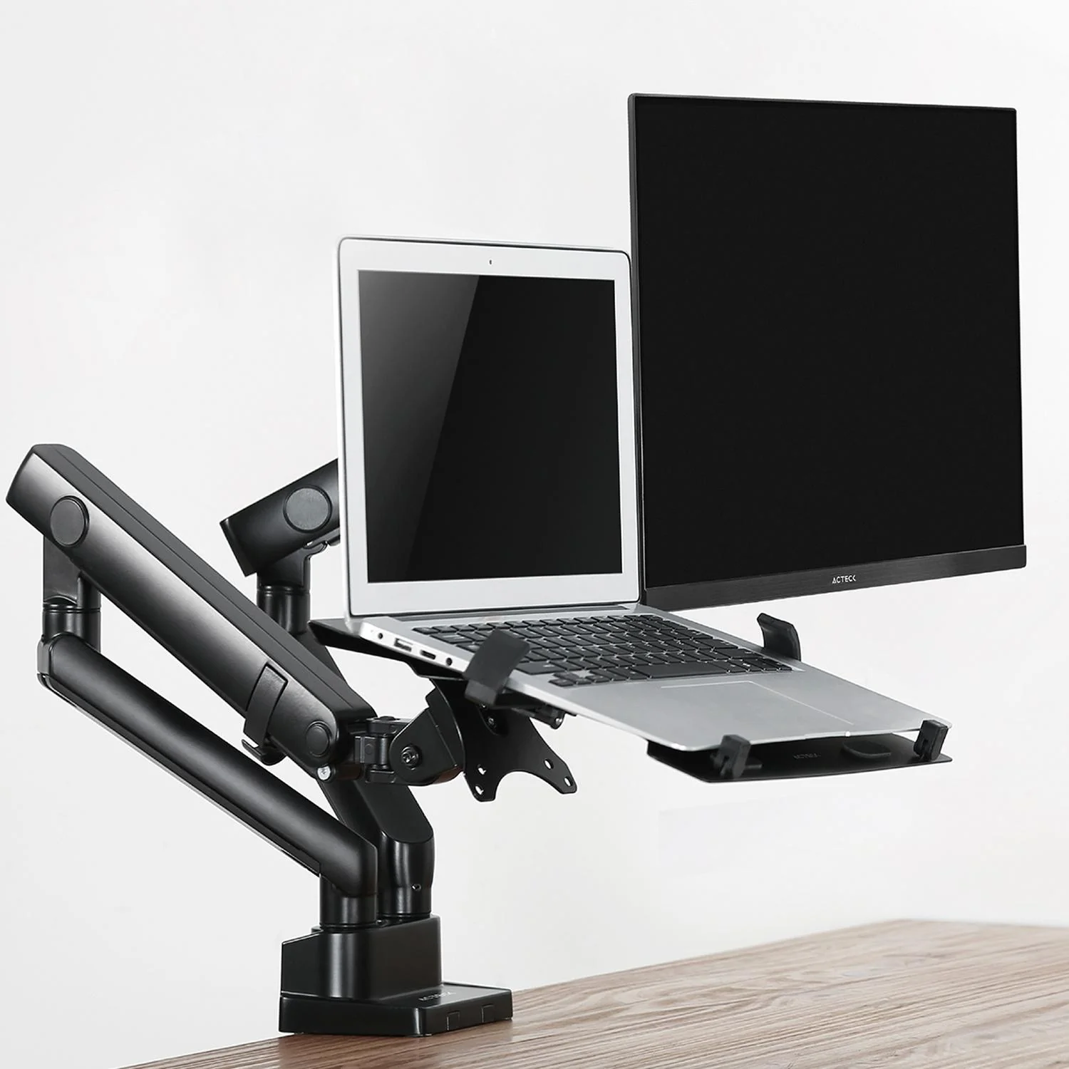 Soporte para Monitor y Laptop ENFORCE MOTION SM636 Monitor Hasta 32 pulgadas Laptop Hasta 15.6 pulgadas Inclinación y Giro Ajustable AC-939645 - Image 2