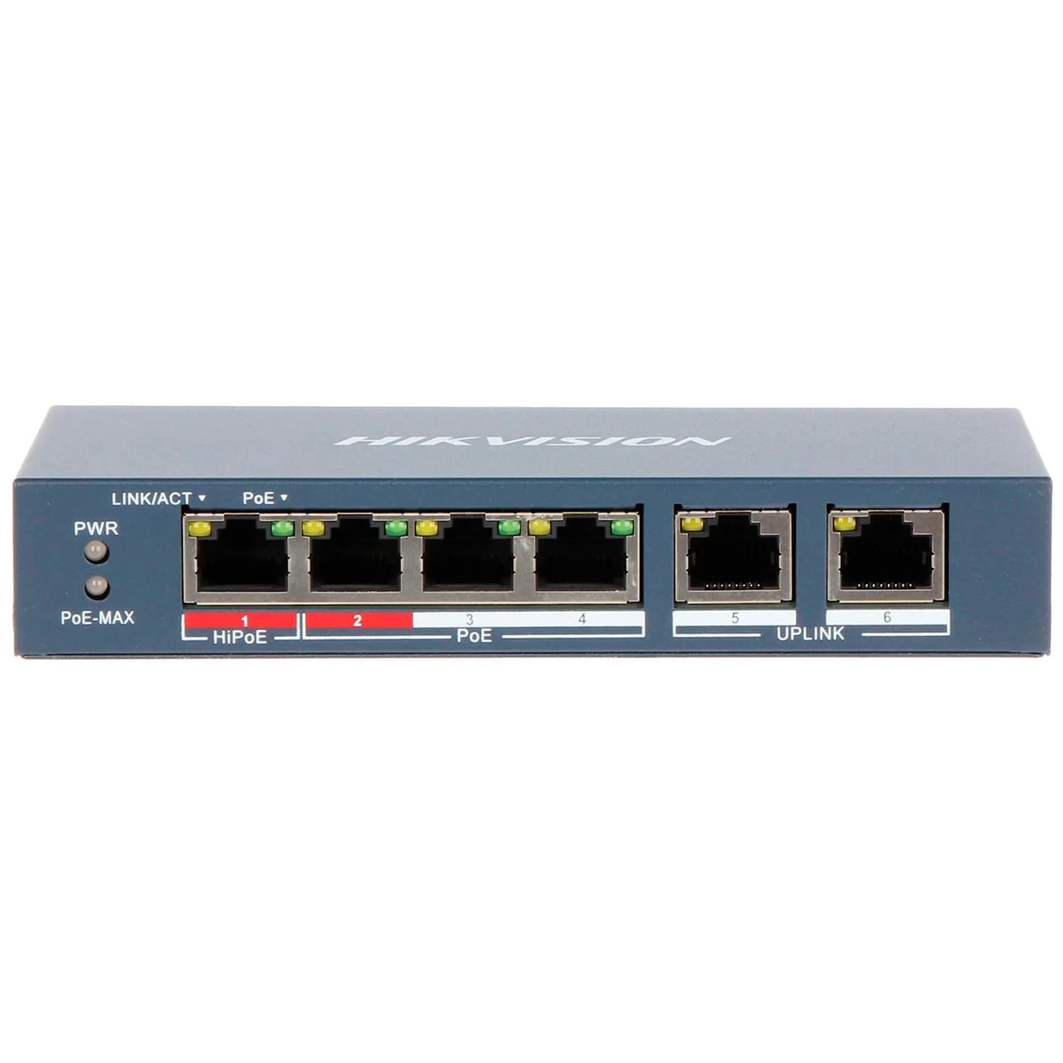 Switch PoE+ HIKVISION 4 Puertos Fast Ethernet No Administrable DS-3E0106HP-E - Image 2