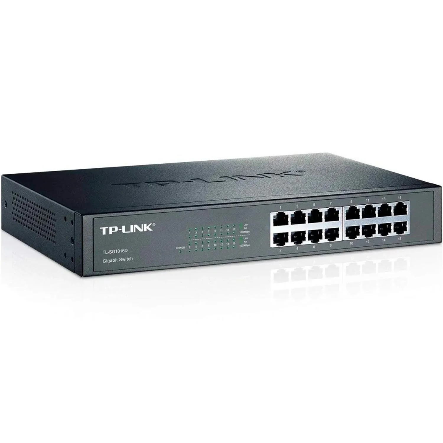 Switch TP-LINK TL-SG1016D 16 Puertos Gigabit Ethernet 10/100/1000 - Image 2