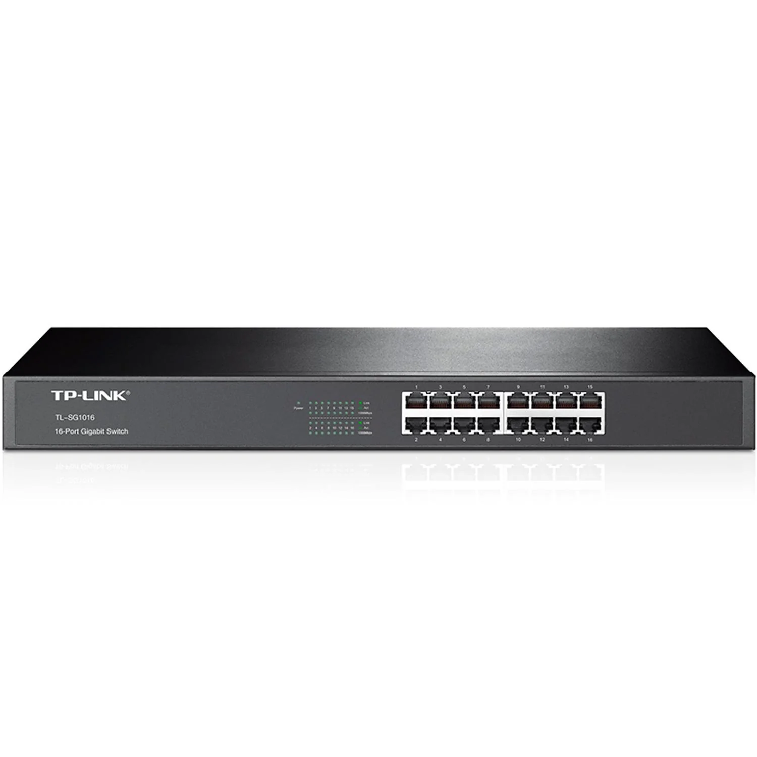 Switch TP-LINK TL-SG1016 16 Puertos Gigabit RJ45 10/100/1000 Mbps