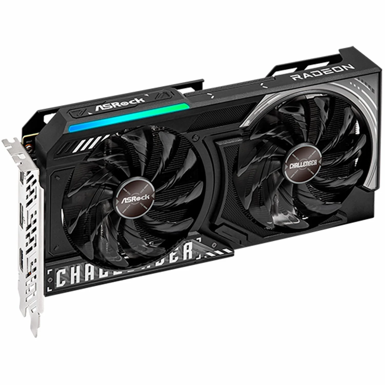 Tarjeta de Video ASROCK Radeon RX 9060 XT Challenger OC 8GB GDDR6 RX9060XT CL 8GO 2 Fan RDNA 4 PCI Express 5.0 - Image 4