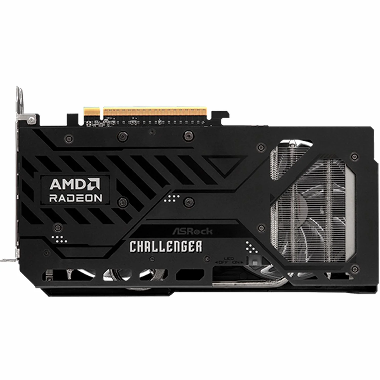 Tarjeta de Video ASROCK Radeon RX 9060 XT Challenger OC 8GB GDDR6 RX9060XT CL 8GO 2 Fan RDNA 4 PCI Express 5.0 - Image 5