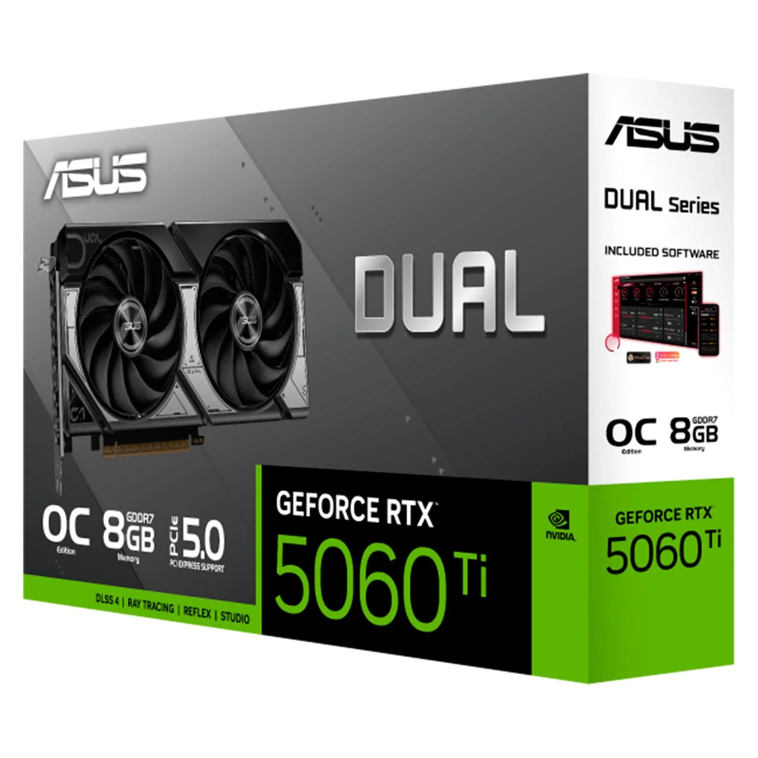 Tarjeta de Video ASUS Dual GeForce RTX 5060 Ti 8GB GDDR7 OC Edition DUAL-RTX5060TI-O8G - Image 6