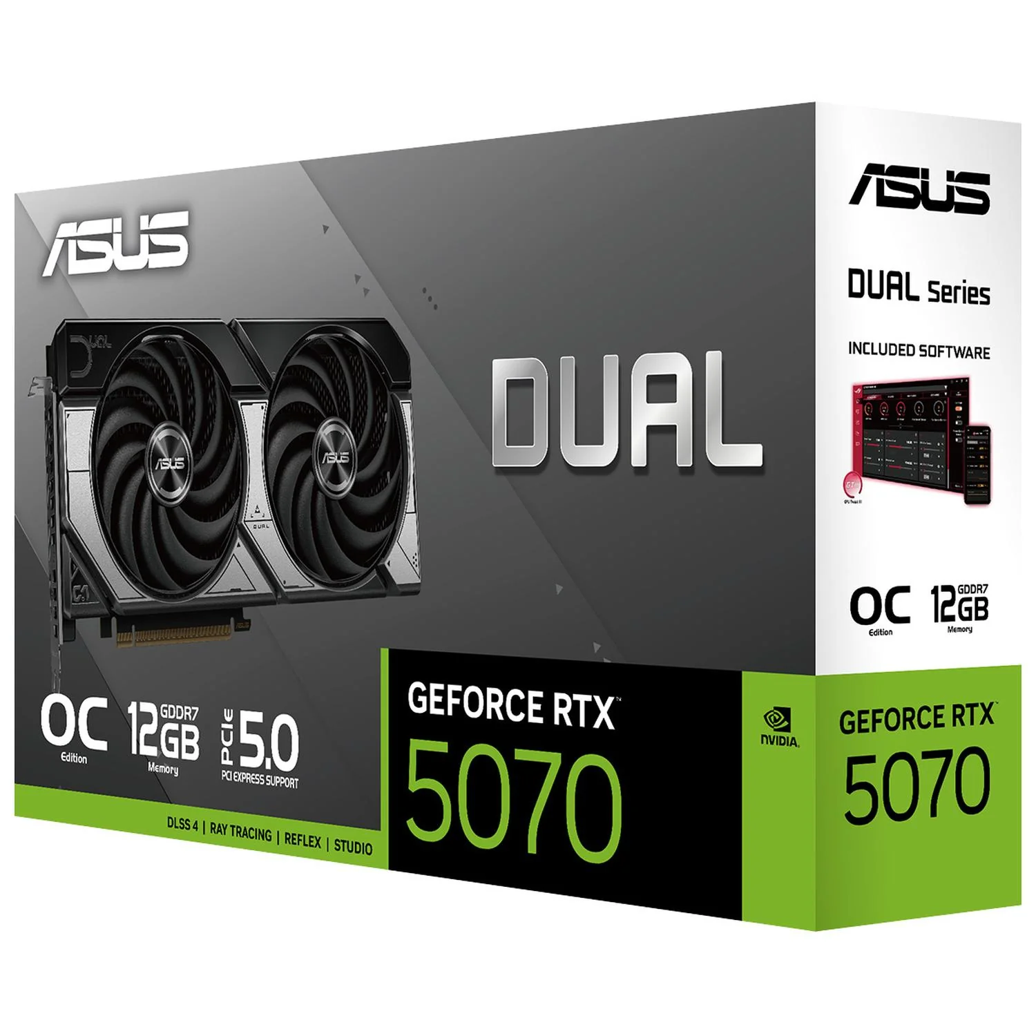 Tarjeta de Video ASUS Dual GeForce RTX 5070 12GB GDDR7 OC Edition DUAL-RTX5070-O12G - Image 6