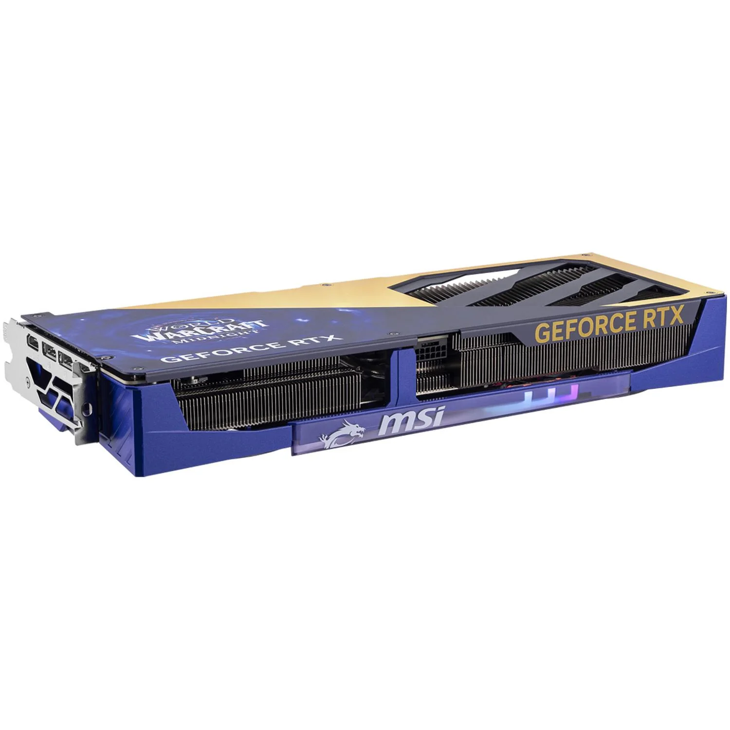 Tarjeta de Video MSI GeForce RTX 5070 12G World of Warcraft Midnight Void Edition OC DLSS4 PCI Express 5.0 IA G5070-12GTC - Image 4