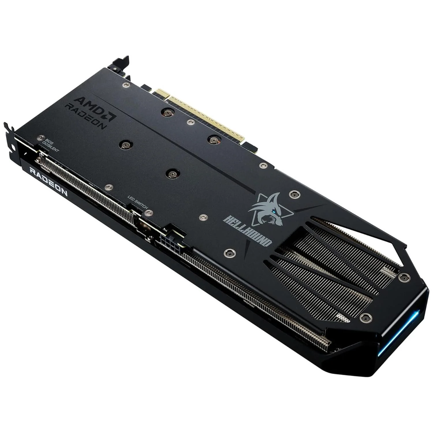 Tarjeta de Video POWER COLOR Radeon RX 9060 XT HELLHOUND OC 16GB GDDR6 RX9060XT 16G-L/OC - Image 4
