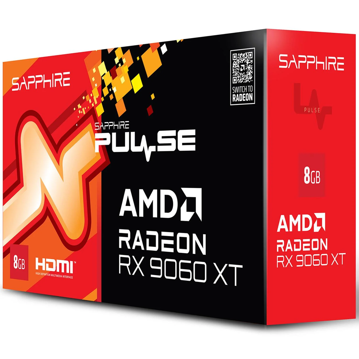 Tarjeta de Video SAPPHIRE PULSE Radeon RX 9060 XT 8GB GDDR6 11350-04-20G - Image 6