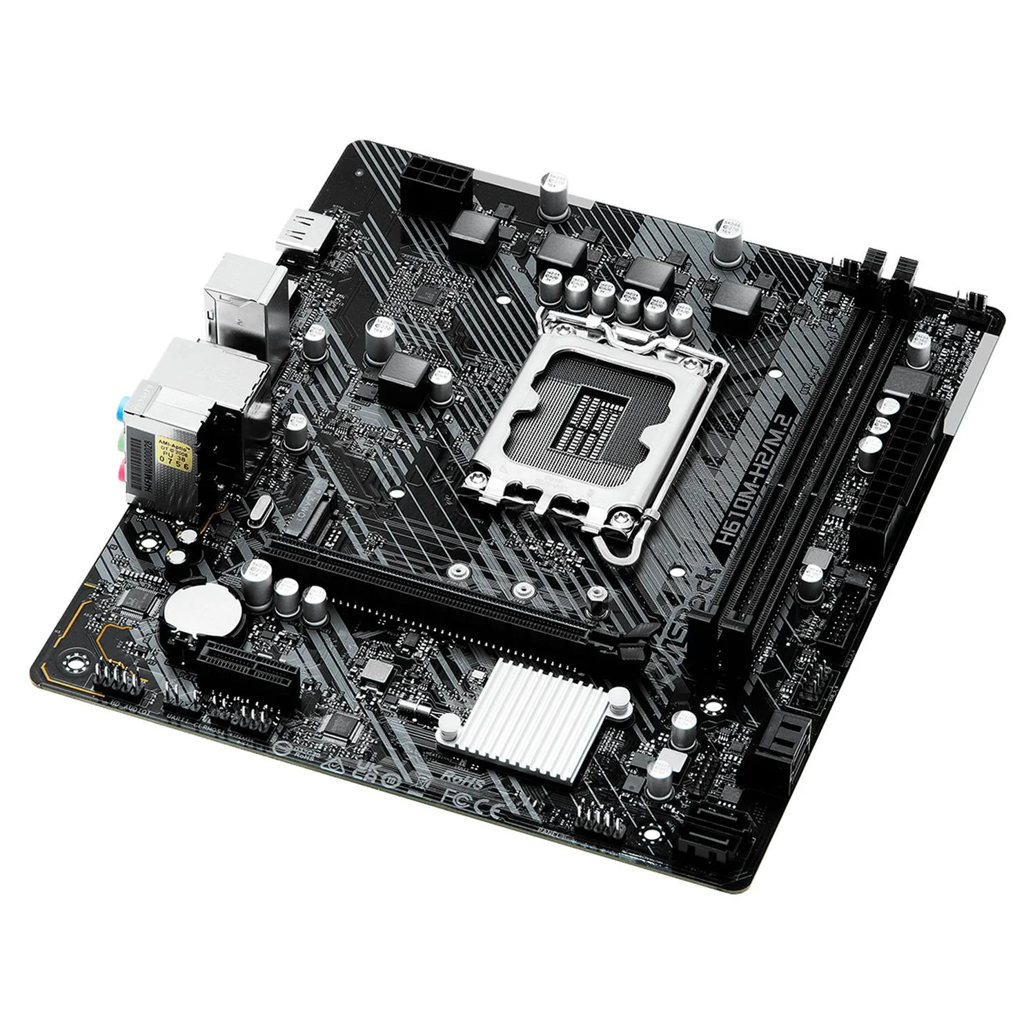 Tarjeta Madre ASROCK H610M-H2/M.2 LGA1700 2x DDR4 1x M.2 PCIe 4.0 Micro ATX - Image 3