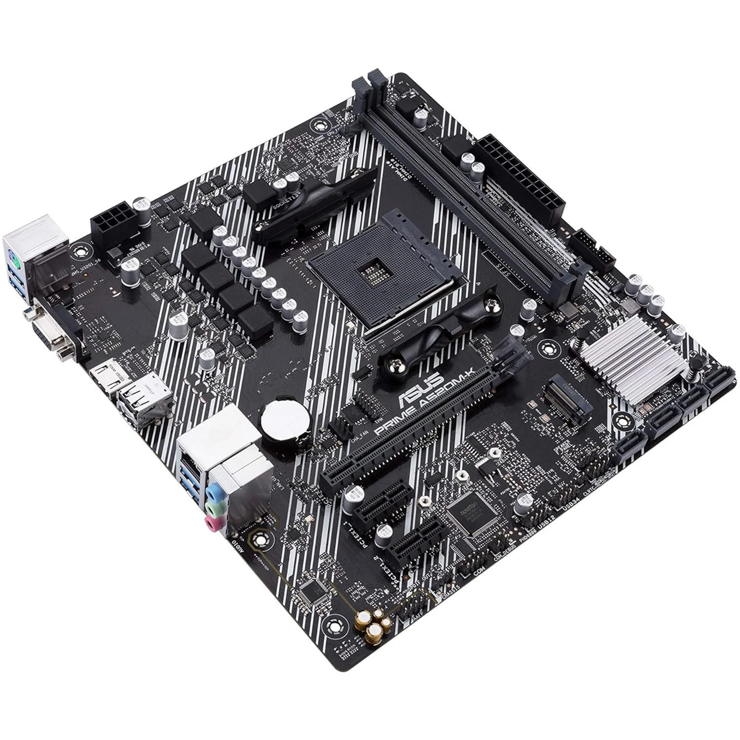 Tarjeta Madre ASUS PRIME A520M-K AM4 2x DDR4 1x M.2 PCIe 3.0 Micro ATX - Image 5