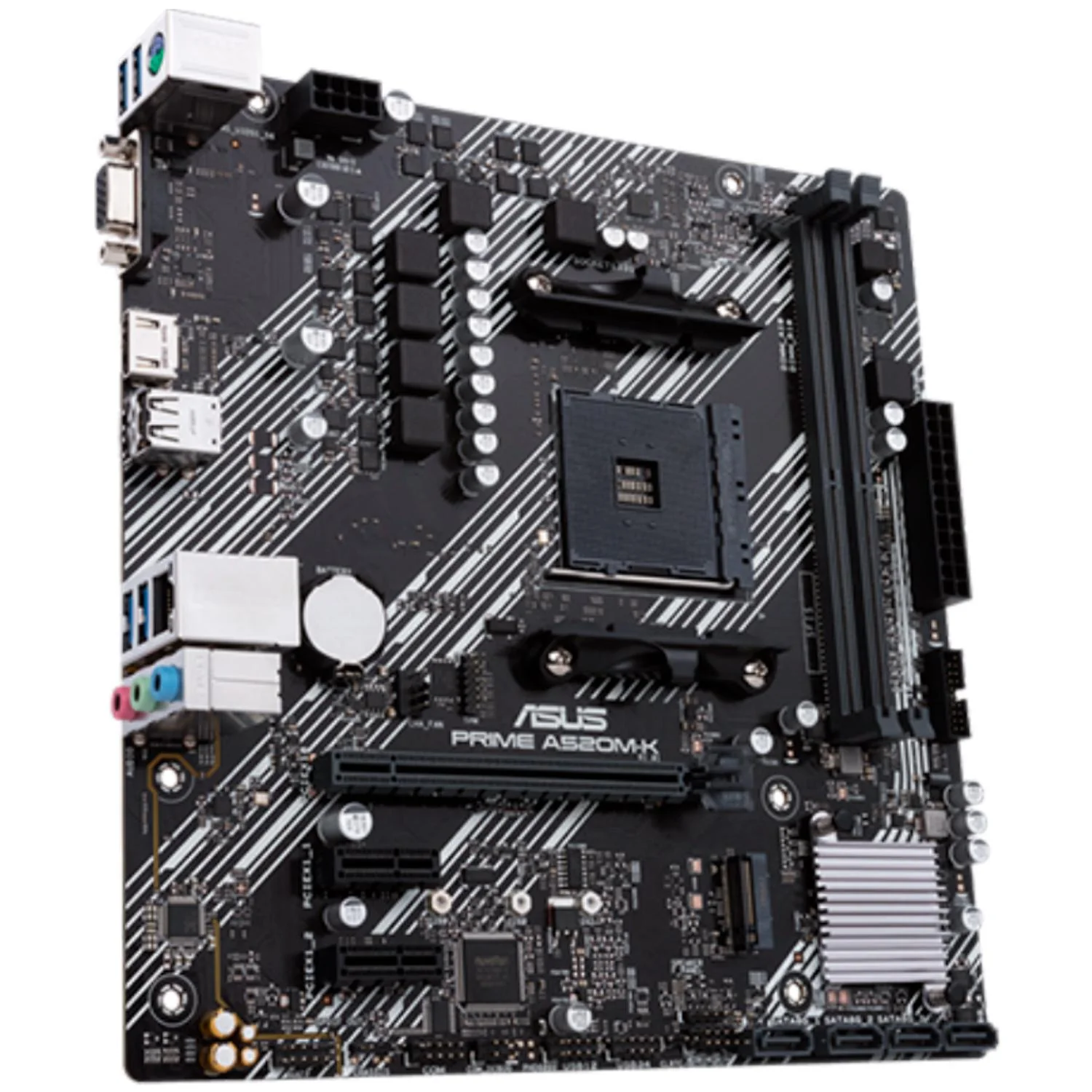 Tarjeta Madre ASUS PRIME A520M-K/CSM AM4 2x DDR4 1x M.2 PCIe 3.0 Micro ATX - Image 3