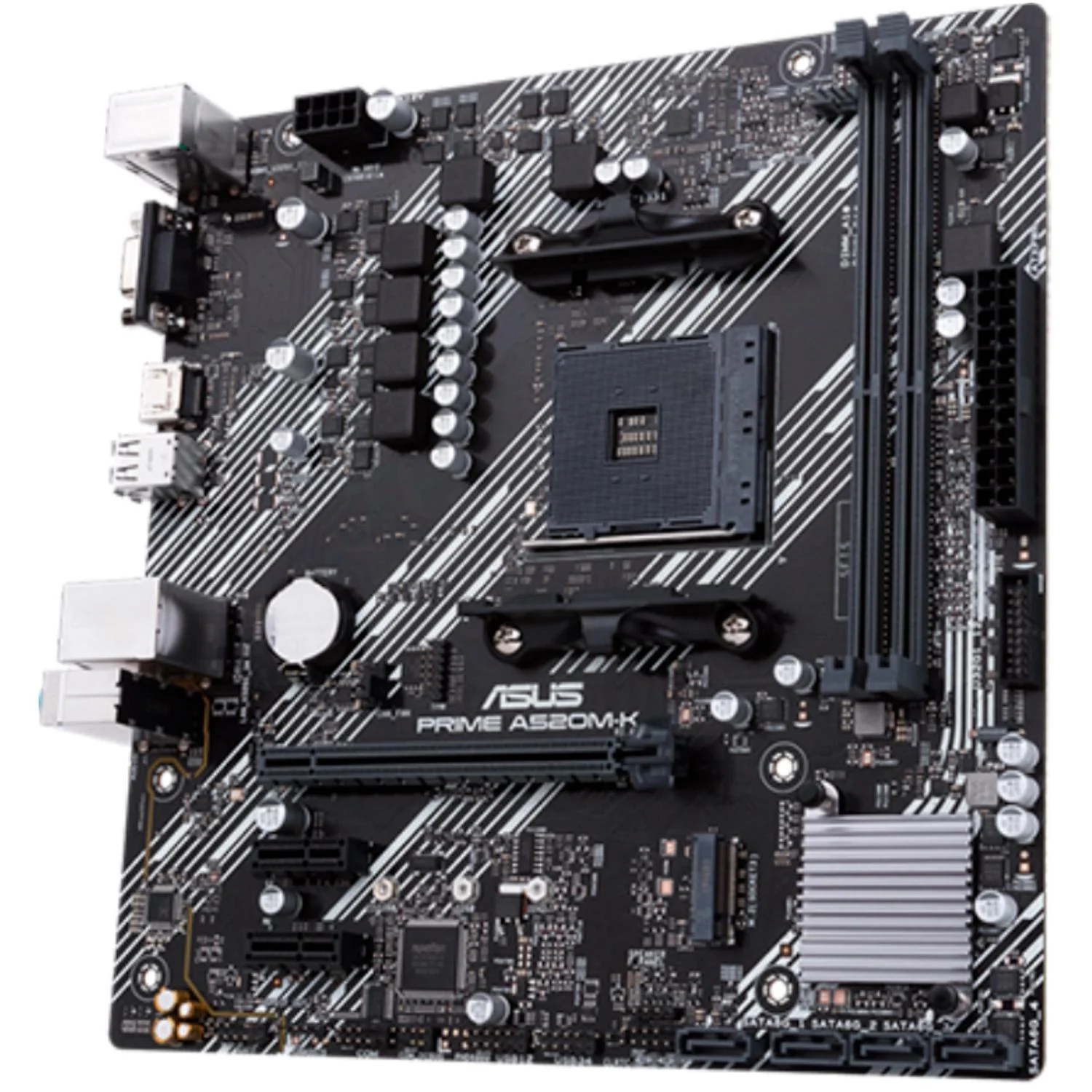 Tarjeta Madre ASUS PRIME A520M-K/CSM AM4 2x DDR4 1x M.2 PCIe 3.0 Micro ATX - Image 4