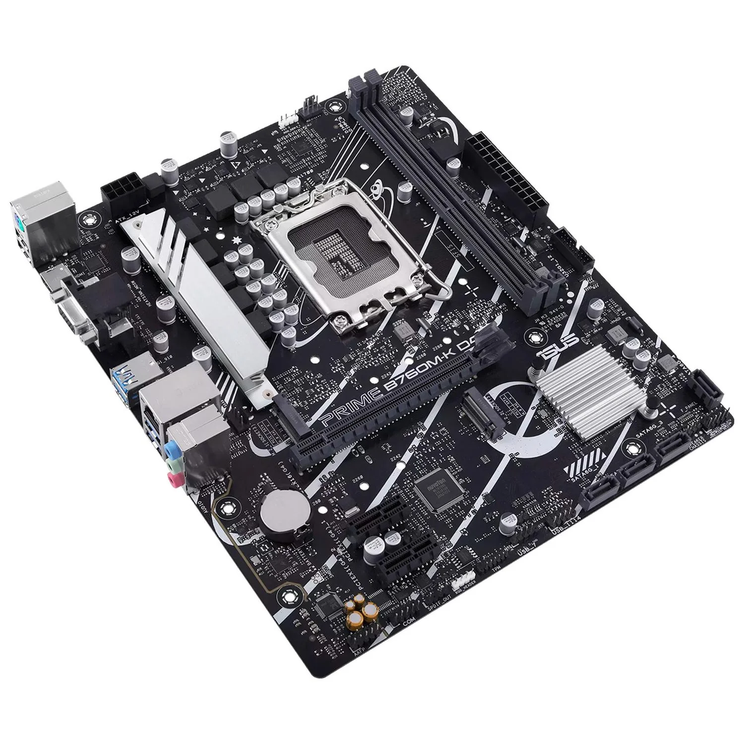 Tarjeta Madre ASUS PRIME B760M-K D4 LGA 1700 2x DDR4 2x M.2 PCIe 4.0 Micro ATX - Image 4