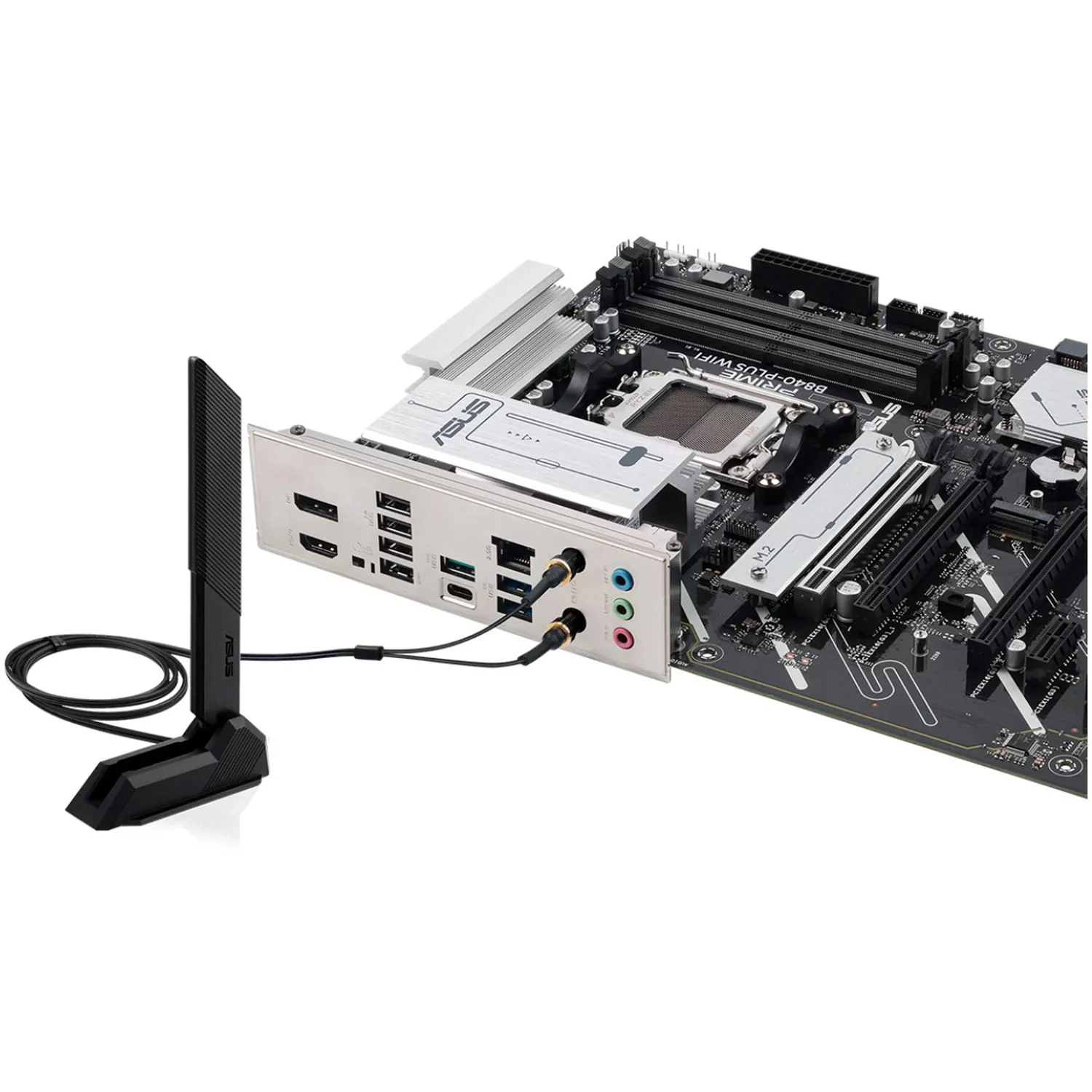 Tarjeta Madre ASUS PRIME B840-PLUS WIFI AM5 4x DDR5 3x M.2 PCIe 4.0 USB-C WIFI 6E BT 5.3 ATX - Image 4