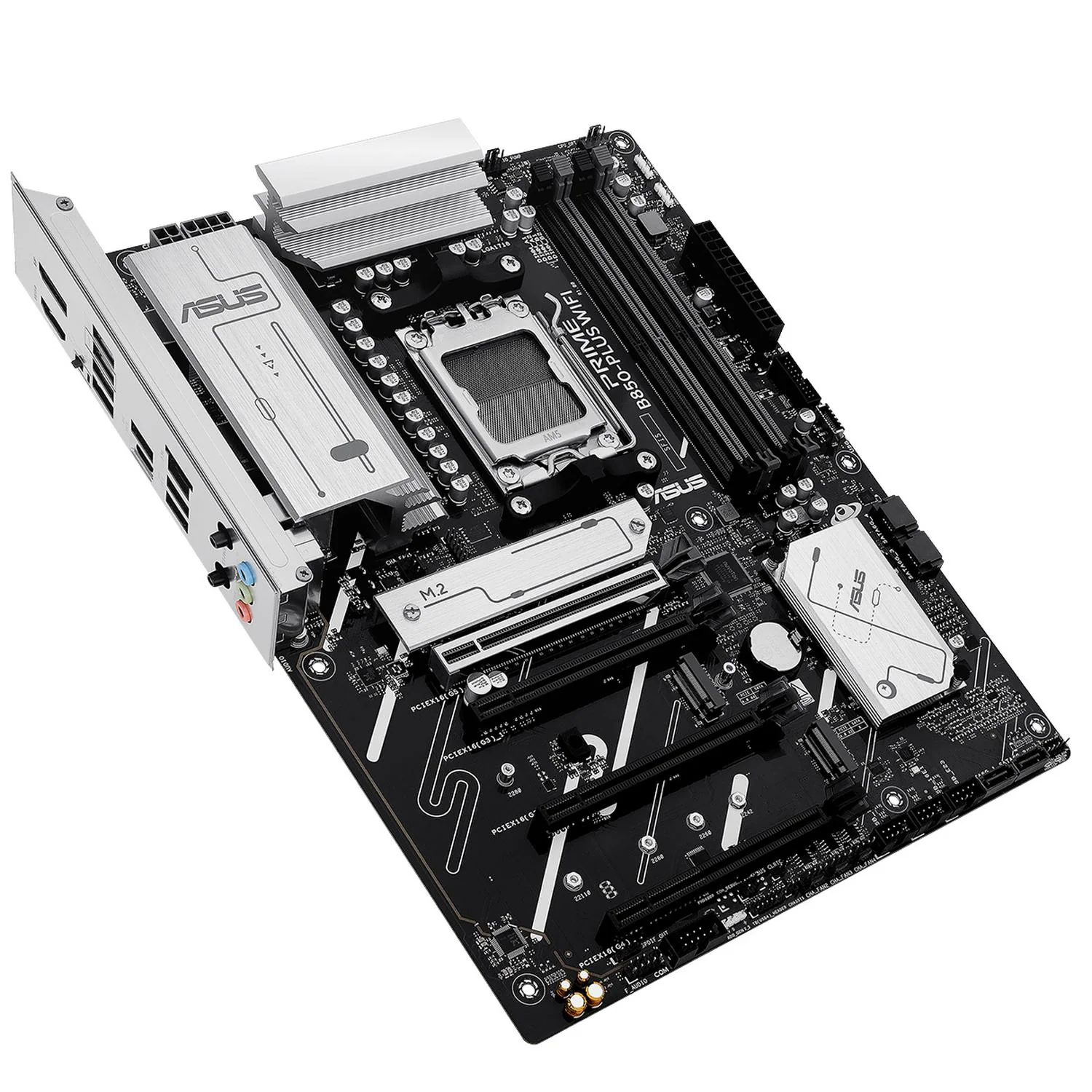 Tarjeta Madre ASUS PRIME B850-PLUS WIFI AM5 4x DDR5 3x M.2 PCIe 5.0 USB-C WiFi 6E BT 5.3 ATX - Image 4