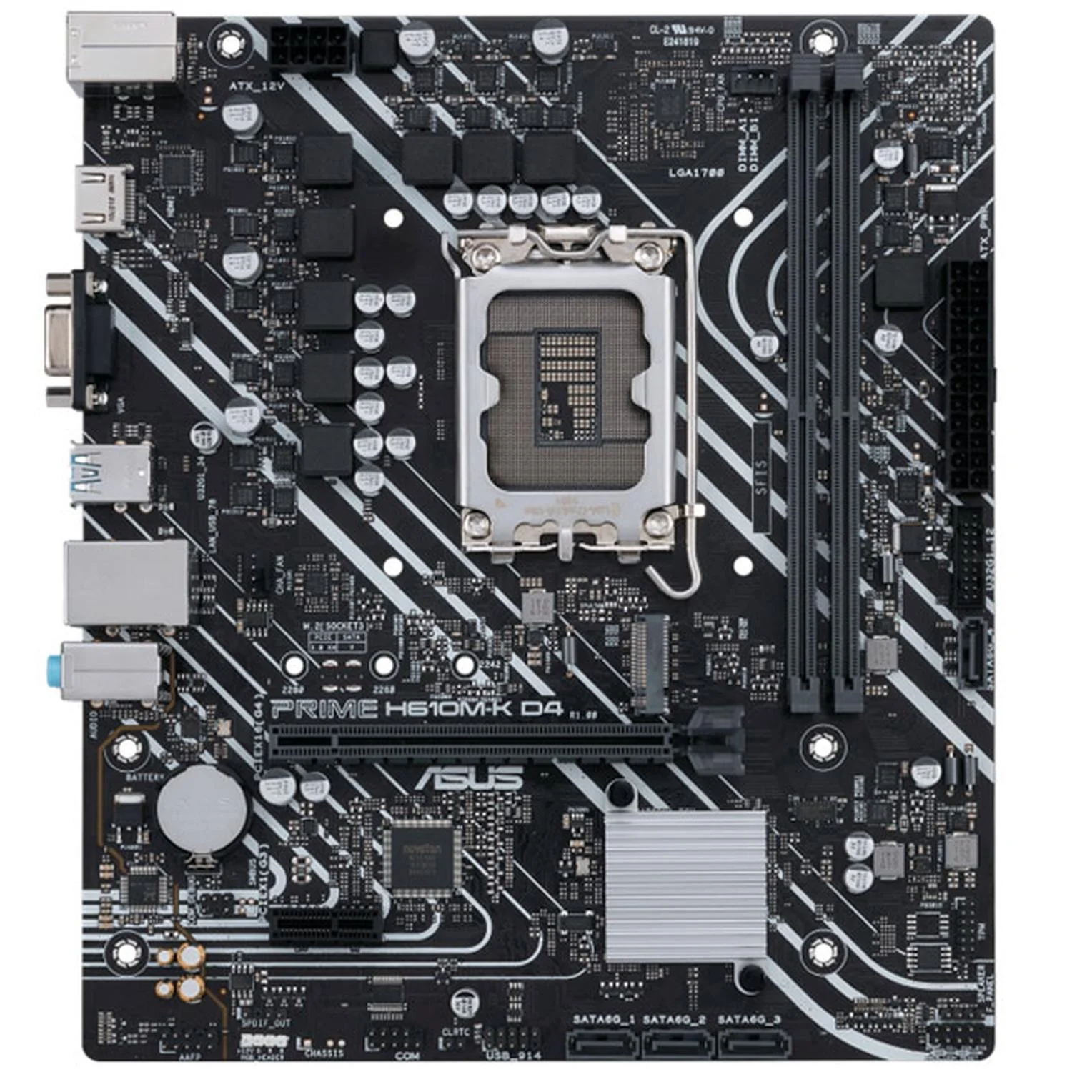 Tarjeta Madre ASUS PRIME H610M-K Intel 1700 DDR4 Micro ATX - Image 3