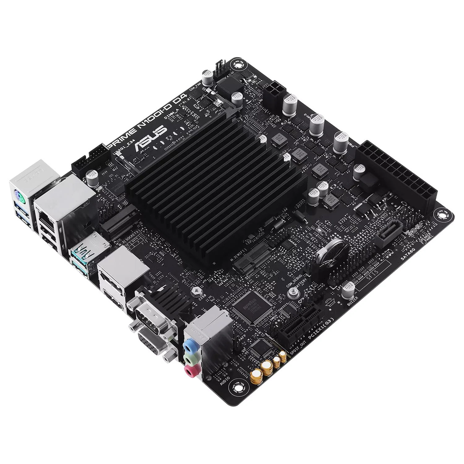 Tarjeta Madre ASUS PRIME N100I-D D4 Core 1x DDR4 SO-DIMM PCIe 3.0 Mini ITX - Image 4