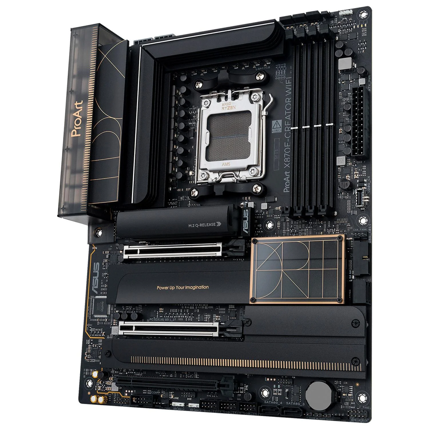 Tarjeta Madre ASUS PROART X870E-CREATOR WIFI AM5 4x DDR5 4x M.2 PCIe 5.0 USB-C WIFI 7 BT 5.4 ATX - Image 4