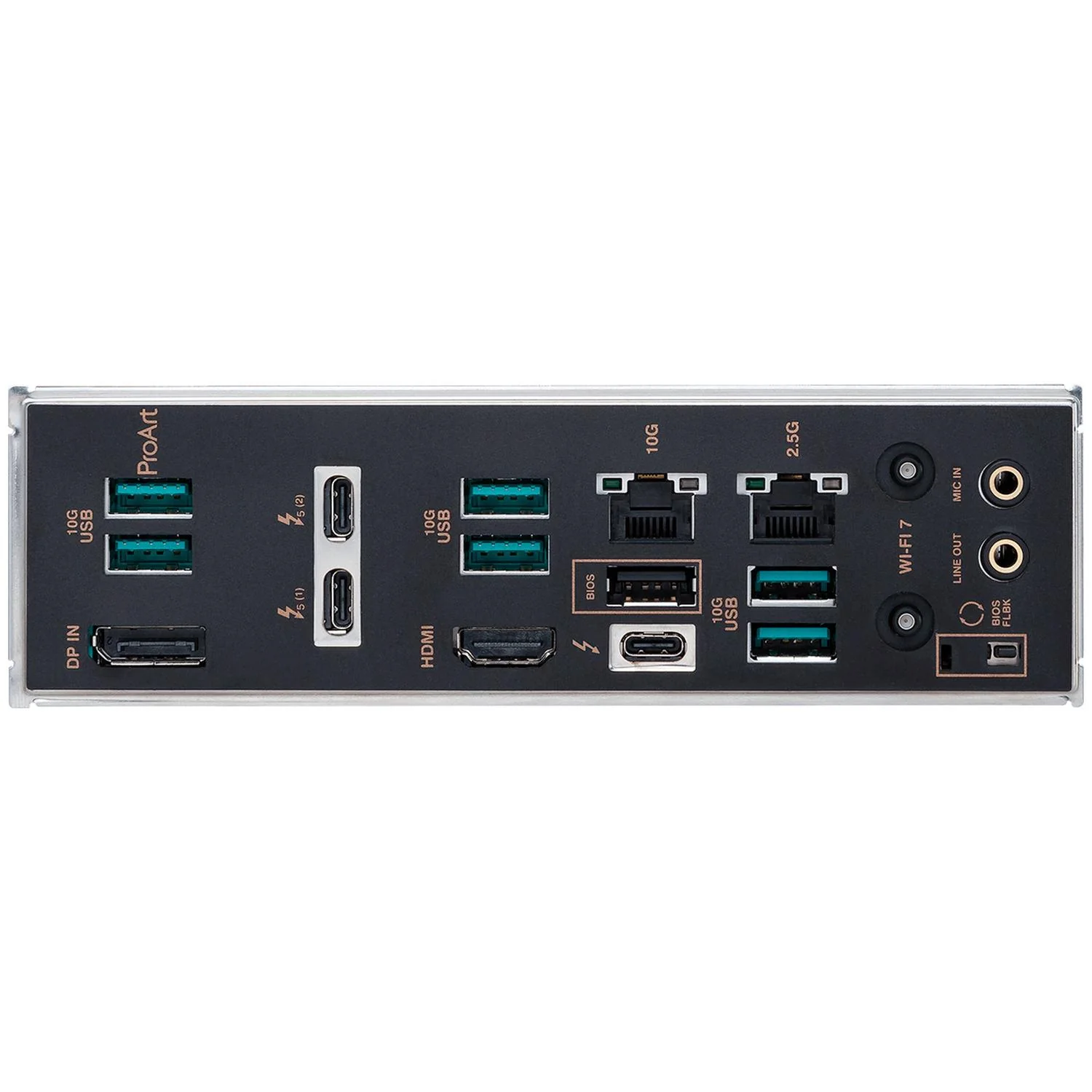 Tarjeta Madre ASUS PROART Z890-CREATOR WIFI LGA 1851 4x DDR5 5x M.2 PCIe 5.0 USB-C WIFI 7 BT 5.4 ATX - Image 5