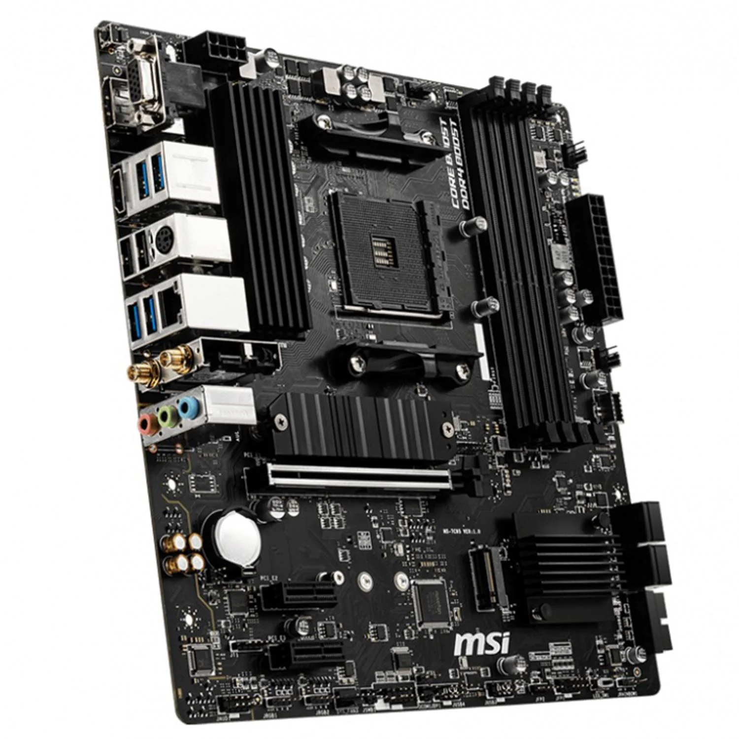 Tarjeta Madre MSI B550M PRO-VDH WIFI AM4 4x DDR4 2x M.2 PCIe 3.0 BT 4.2 USB-C Micro ATX - Image 4