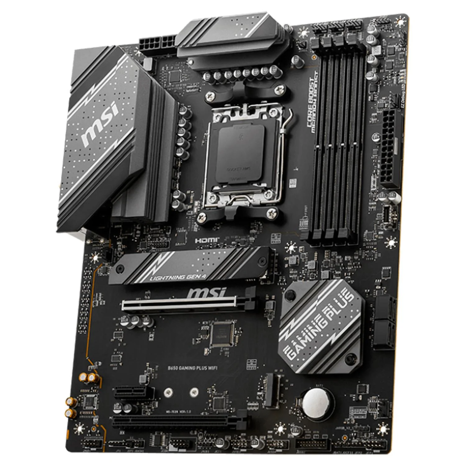 Tarjeta Madre MSI B650 GAMING PLUS WIFI AM5 4x DDR5 2x M.2 PCIe 5.0 USB-C ATX - Image 3