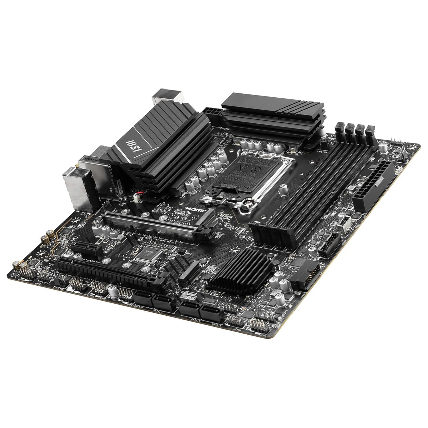 Tarjeta Madre MSI PRO B760M-A WIFI LGA1700 4x DDR5 2x M.2 PCIe 4.0 USB-C WIFI 6E BT 5.3 Micro ATX - Image 5