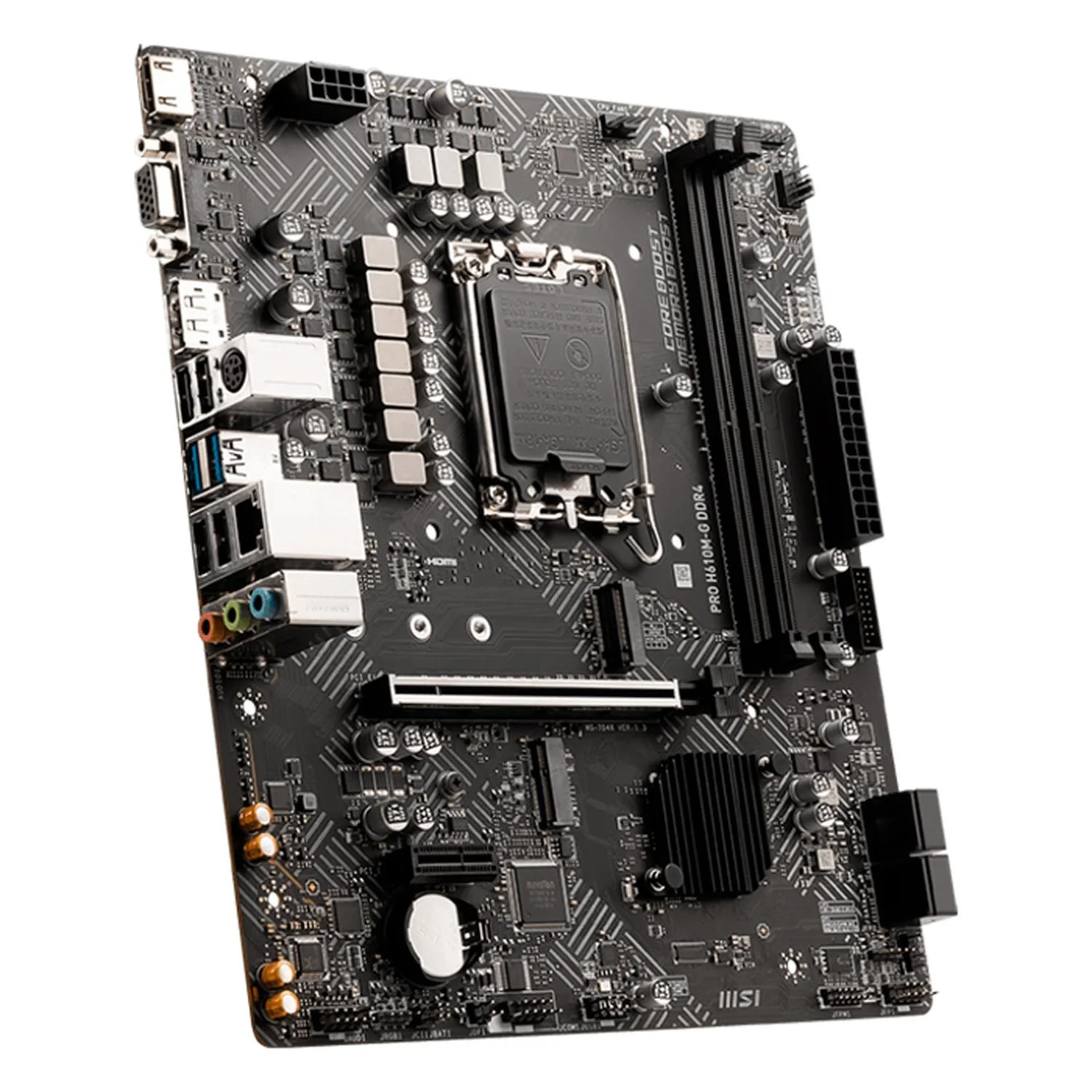 Tarjeta Madre MSI PRO H610M-G DDR4 LGA 1700 2x DDR4 1x M.2 PCIe 3.0 Micro ATX - Image 2