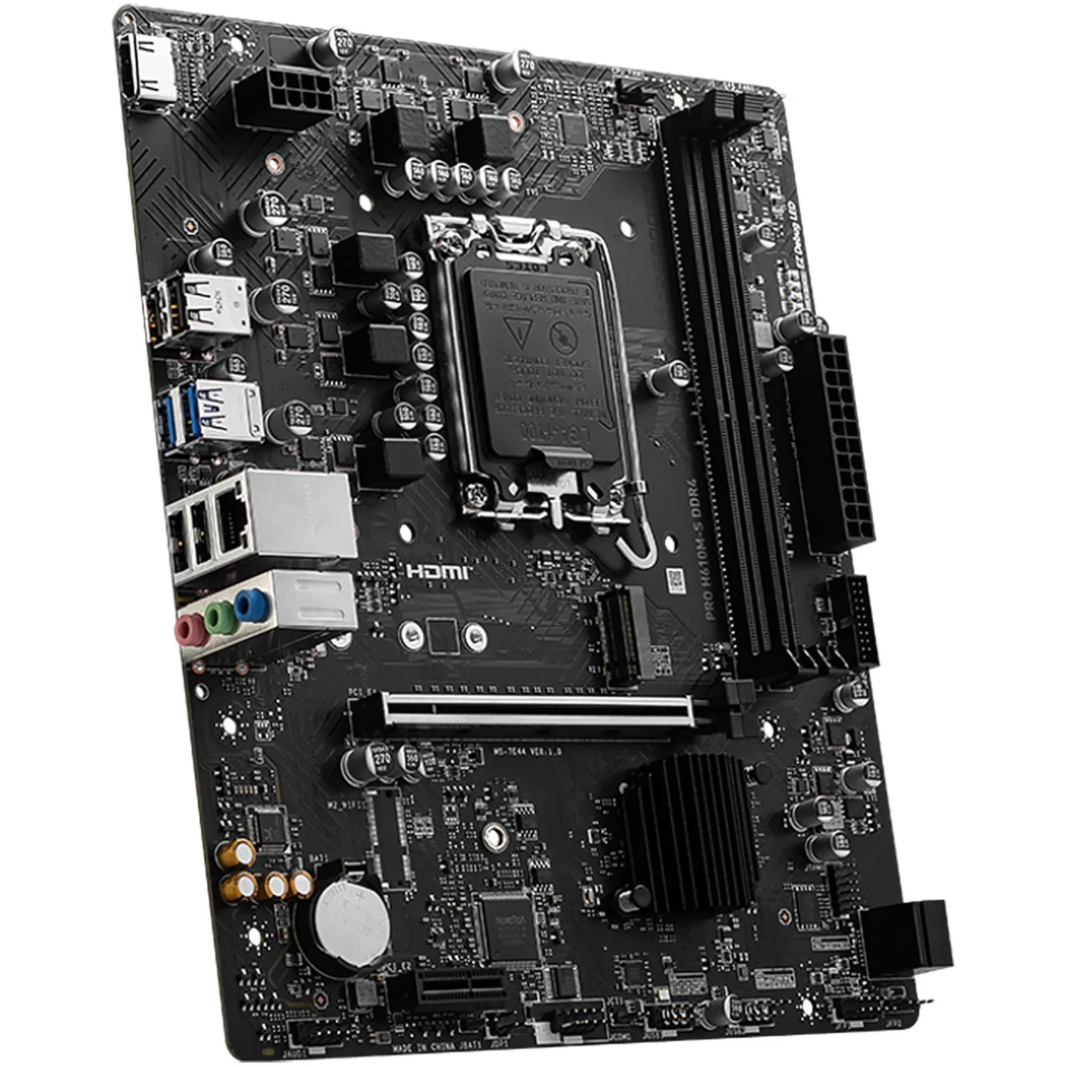 Tarjeta Madre MSI PRO H610M-S DDR4 LGA 1700 2x DDR4 1x M.2 PCIe 4.0 Micro ATX - Image 3