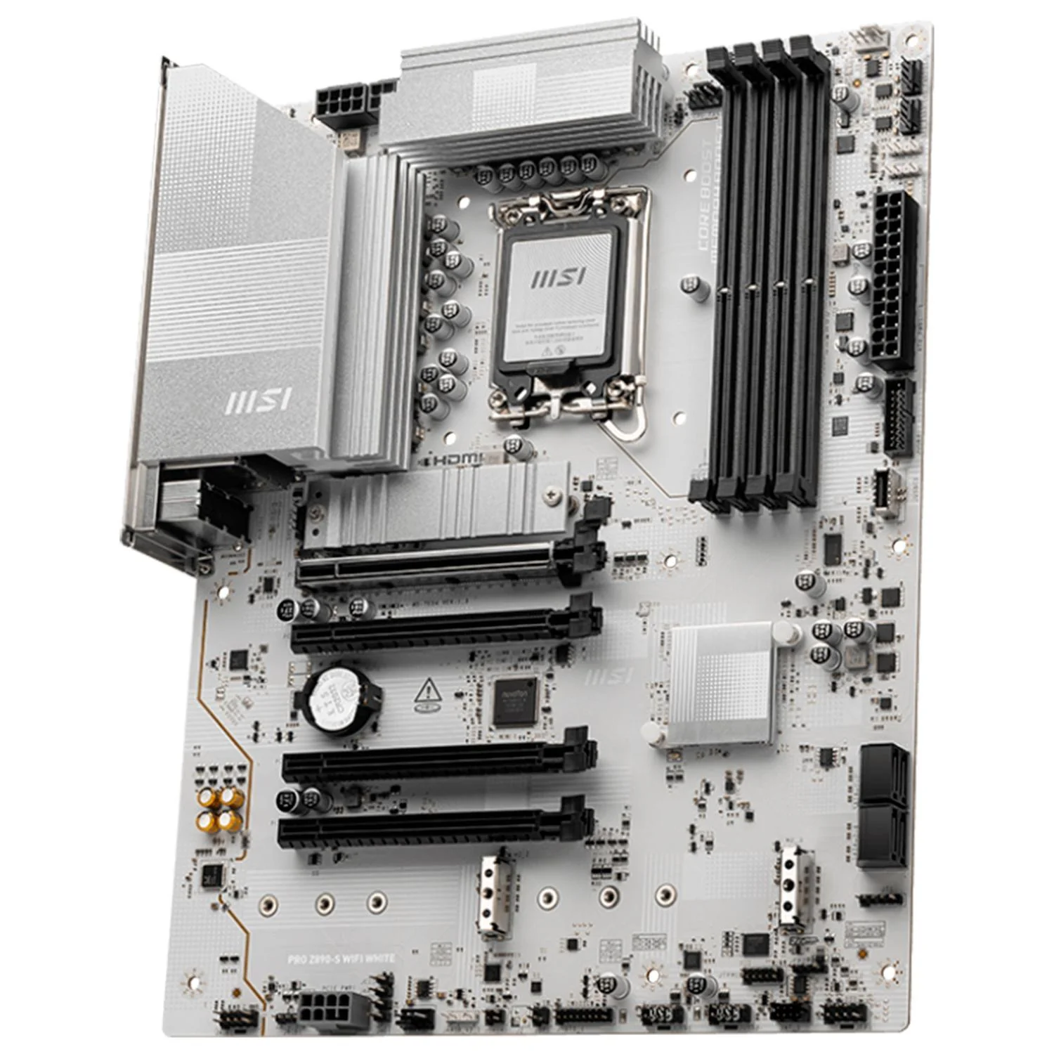Tarjeta Madre MSI PRO Z890-S WIFI WHITE LGA 1851 4x DDR5 3x M.2 PCIe 5.0 USB-C WIFI 7 BT 5.4 ATX - Image 3