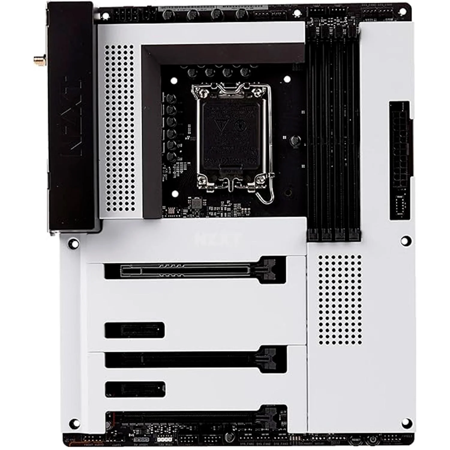 Tarjeta Madre NZXT N7 Z690 LGA 1700 4x DDR4 3x M.2 PCIe 4.0 USB-C WIFI 6E BT 5.2 ATX N7-Z69XT-W1