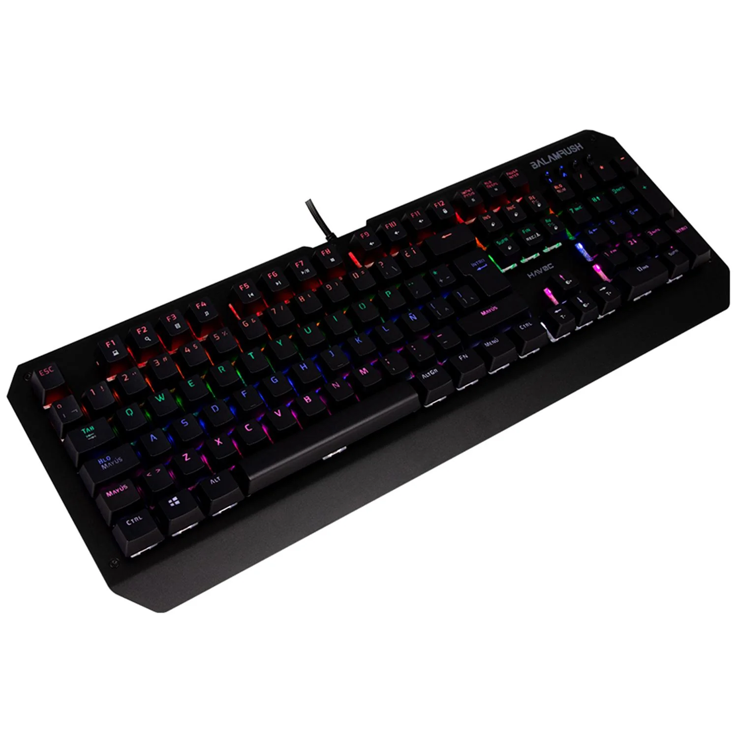 Teclado Gamer Mecanico BALAM RUSH HAVOC Switch Azul USB RGB BR-929660 - Image 4