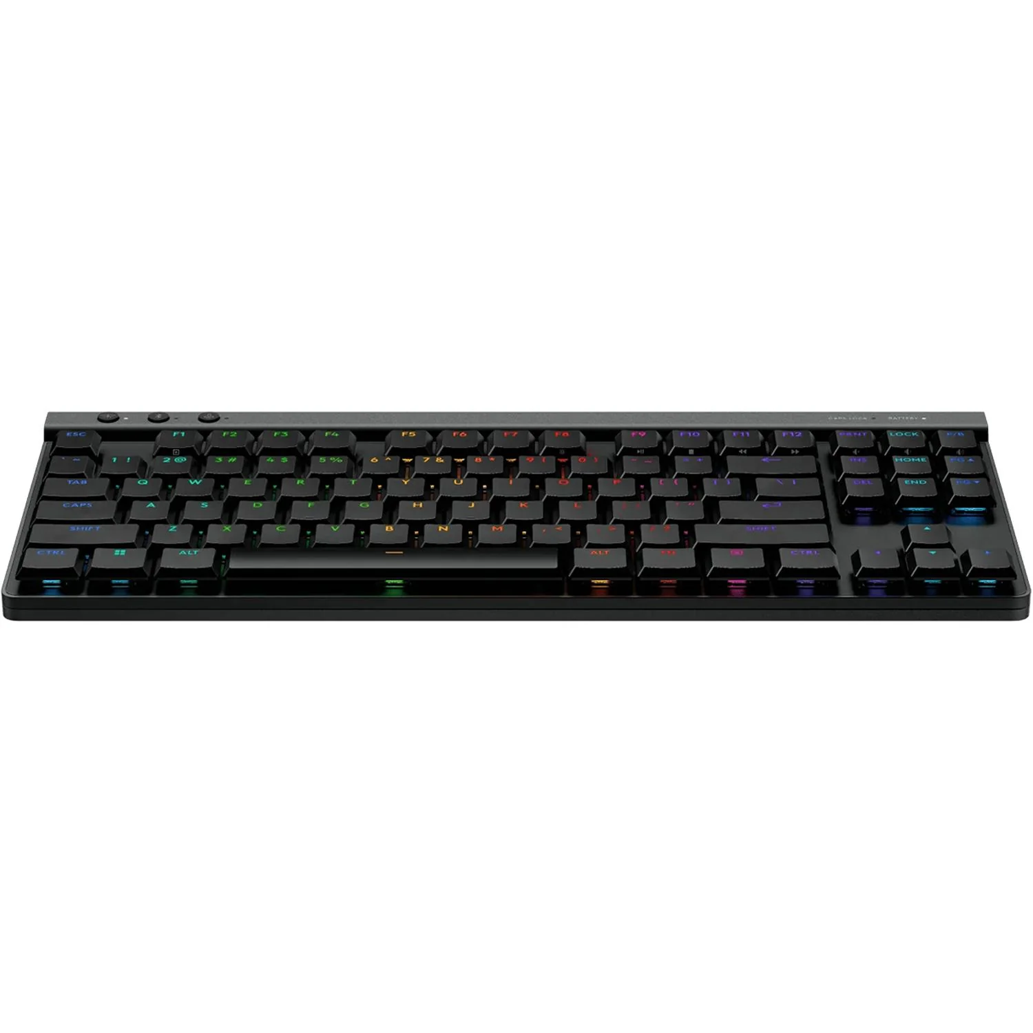 Teclado Gamer LOGITECH G515 LIGHTSPEED TKL Mecanico GL Tactil RGB Bluetooth Recargable Idioma Ingles Negro - Image 4