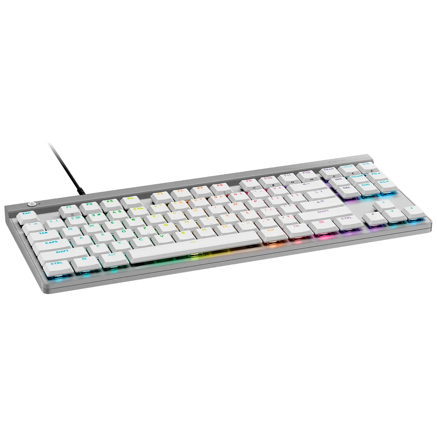 Teclado Gamer LOGITECH G515 TKL Mecanico GL Tactil RGB USB Idioma Ingles Blanco - Image 4