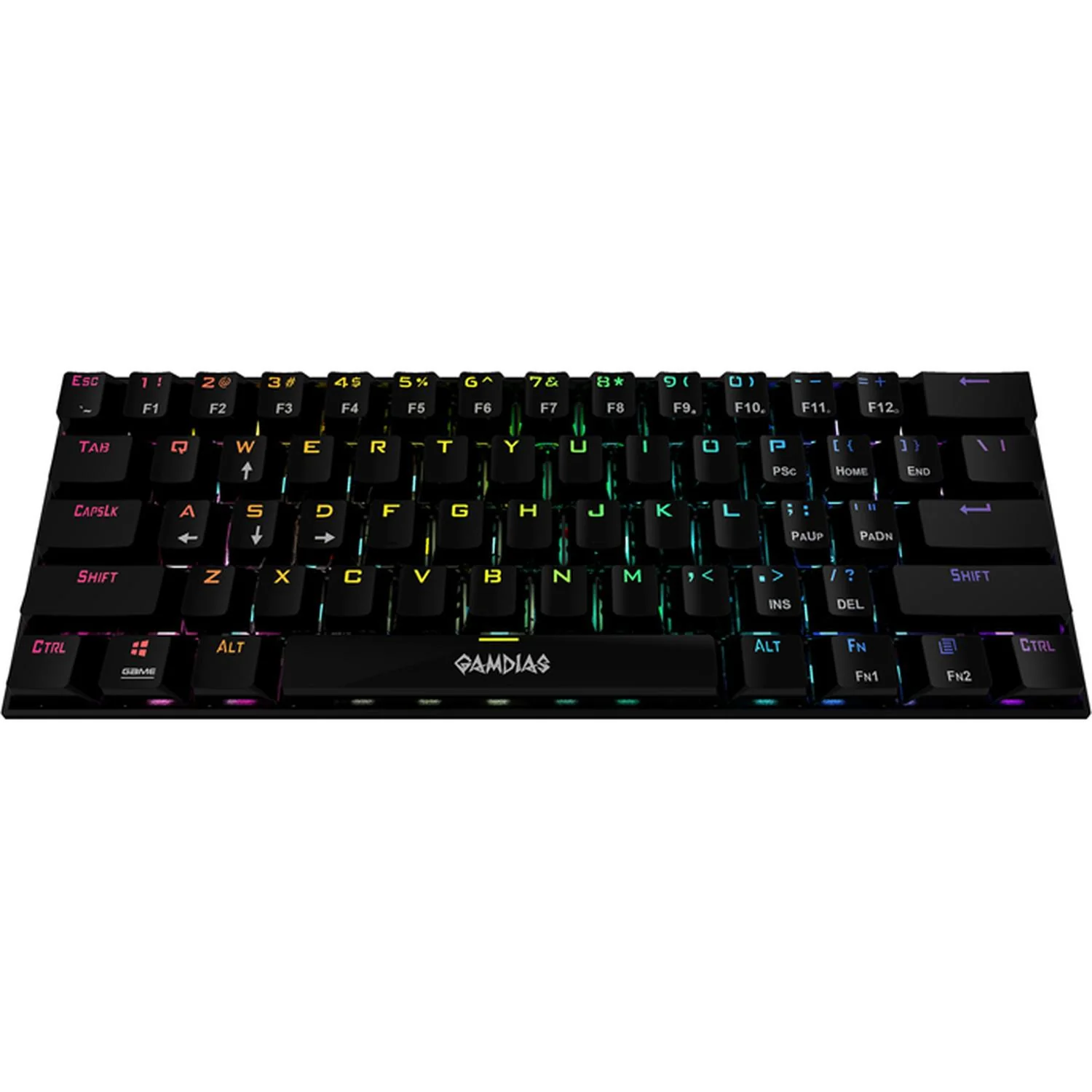 Teclado Gamer Mecanico GAMDIAS HERMES E3 RGB Switch Blue - Image 3