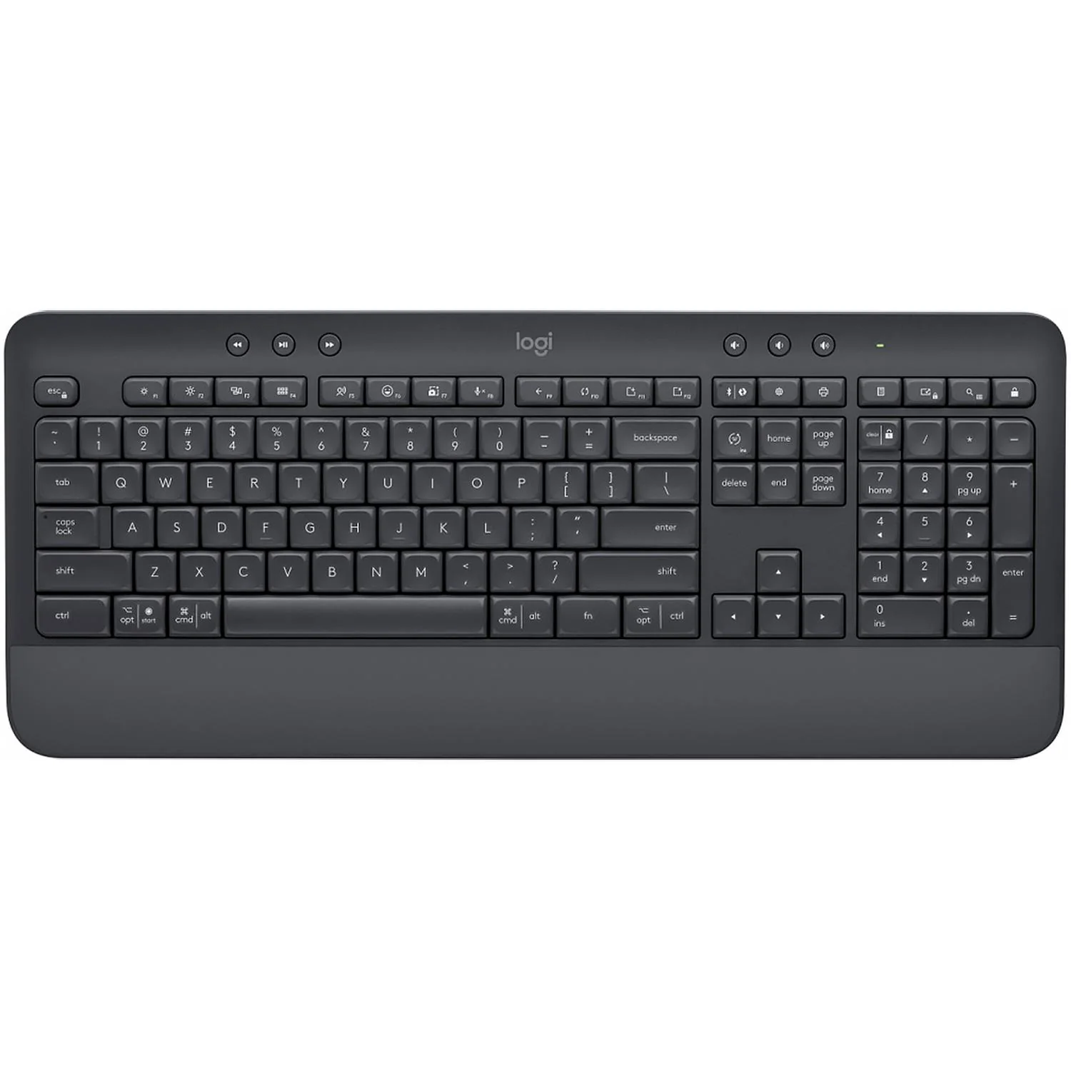 Teclado Inalambrico LOGITECH Signature K650 Ergonomico Bluetooth Grafito