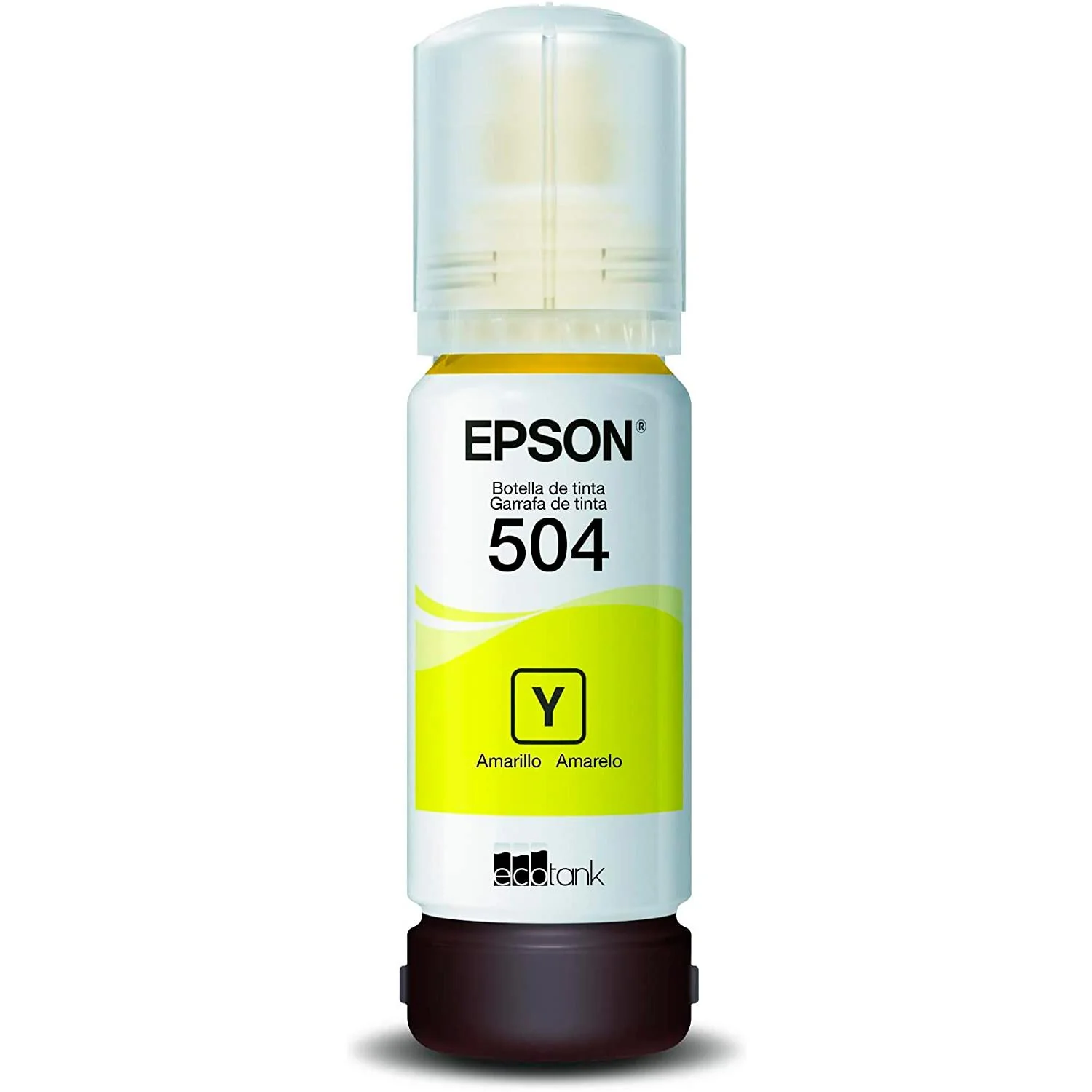 Botella Tinta EPSON T504 L4150 L4160 L6161 L6171 L6191 Amarillo 70ml T504420-AL - Image 3