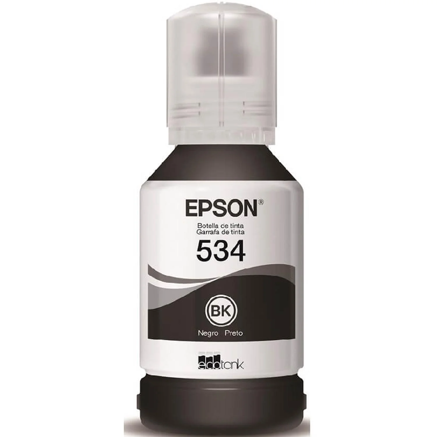 Botella Tinta EPSON T534 M1100 M1120 M2140 M2170 M3180 M3170 M1180 M2120 120ml Negro T534120-AL - Image 3
