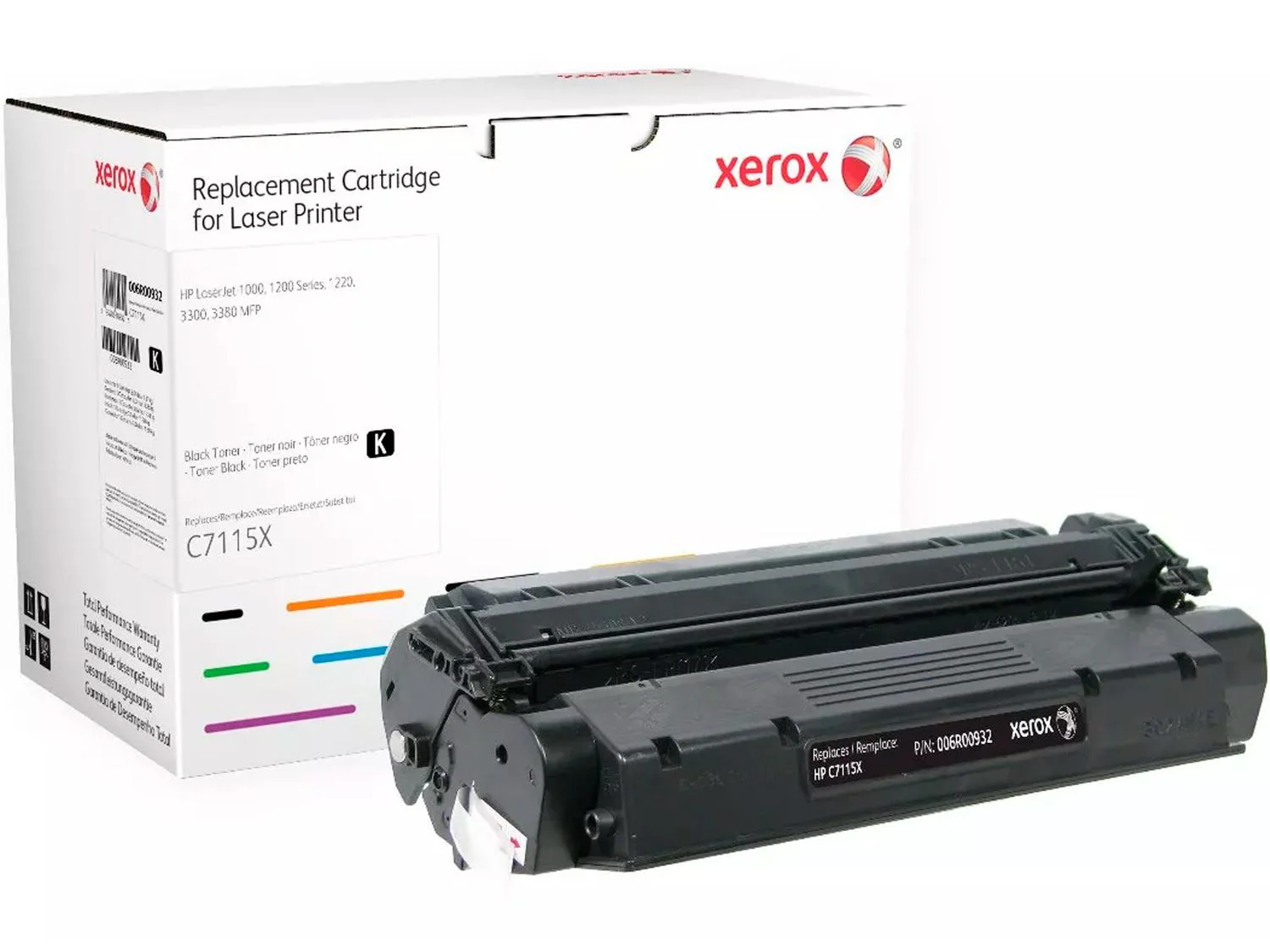 Toner Xerox compatible HP LaserJet 15x 1000 1200 1220 3300 3380 Negro