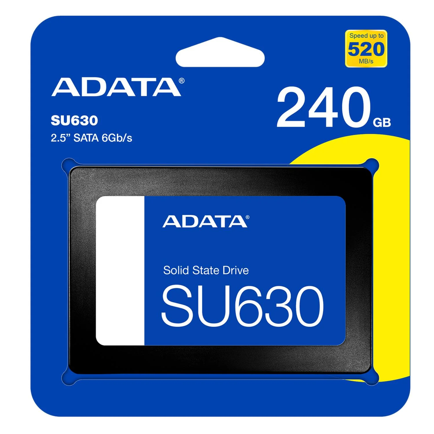 Unidad de Estado Solido SSD 2.5 240GB ADATA SU630 SATA III 520/450 MB/s ASU630SS-240GQ-R - Image 6
