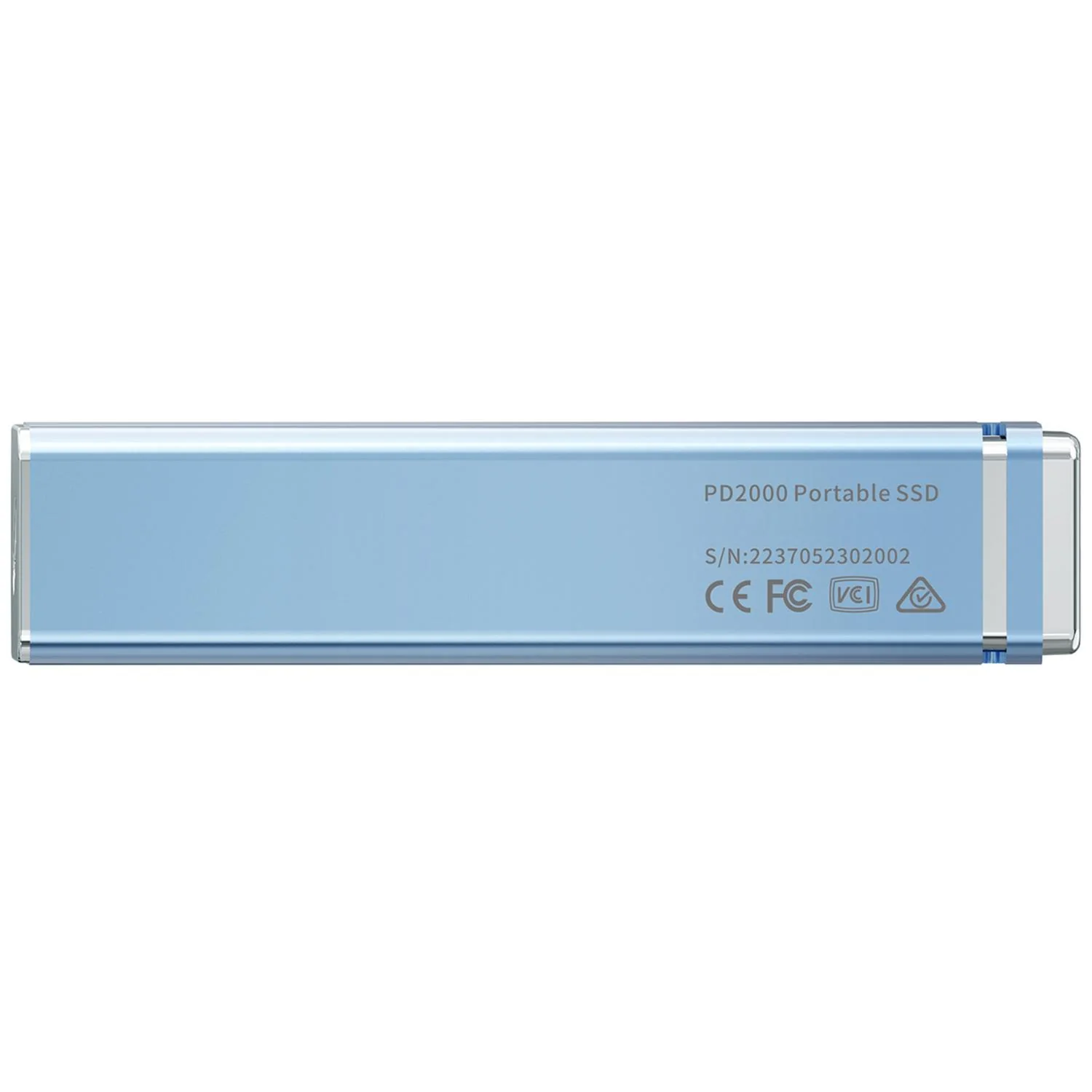 Unidad de Estado Solido SSD Externo 4TB BIWIN PD2000 USB-C 3.2 2000/1800 MB/s Azul BPD200004TB-RGL - Image 5