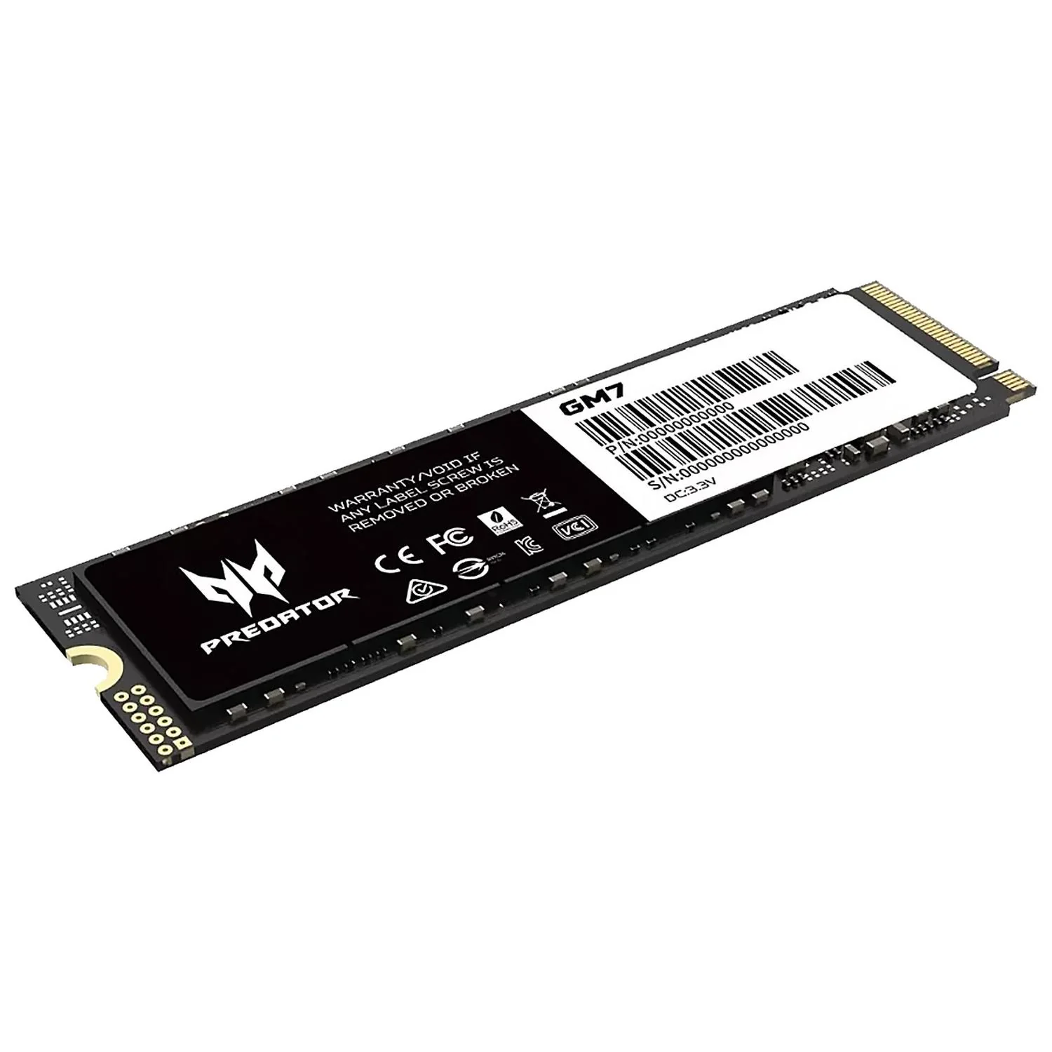 Unidad de Estado Solido SSD M.2 1TB ACER PREDATOR GM7 NVMe PCIe 4.0 7200/6300 MB/s BL.9BWWR.118 - Image 4