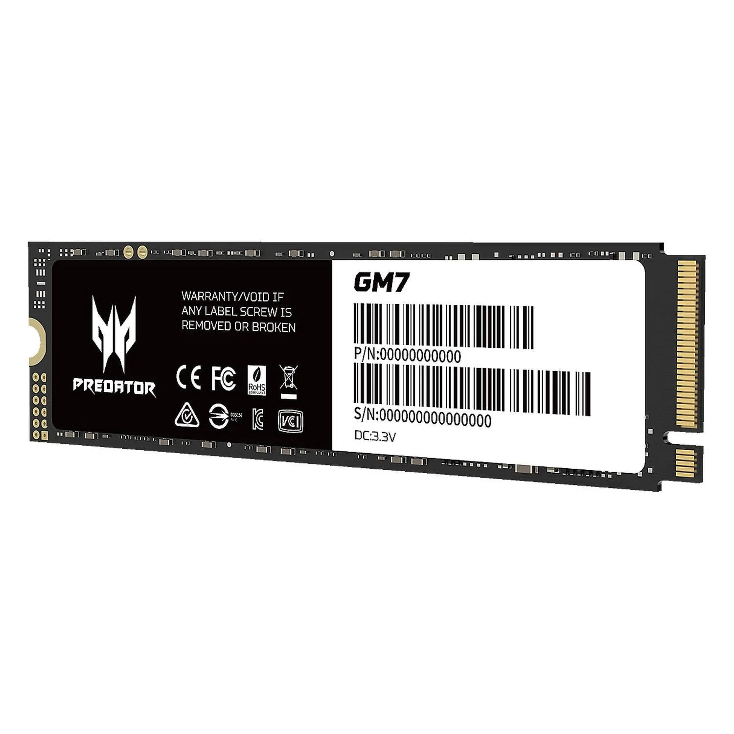 Unidad de Estado Solido SSD M.2 1TB ACER PREDATOR GM7 NVMe PCIe 4.0 7200/6300 MB/s BL.9BWWR.118 - Image 5