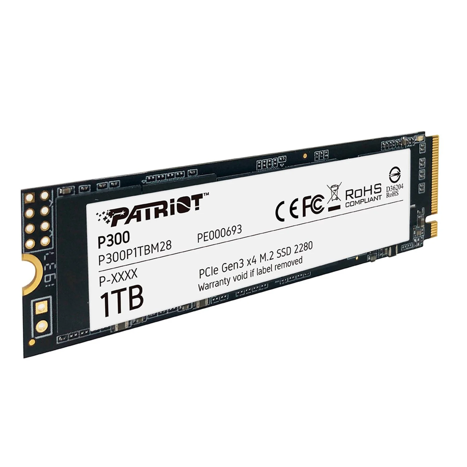 Unidad de Estado Solido SSD M.2 1TB PATRIOT P300 NVMe PCIe 3.0 2100/1650 MB/s P300P1TBM28 - Image 5