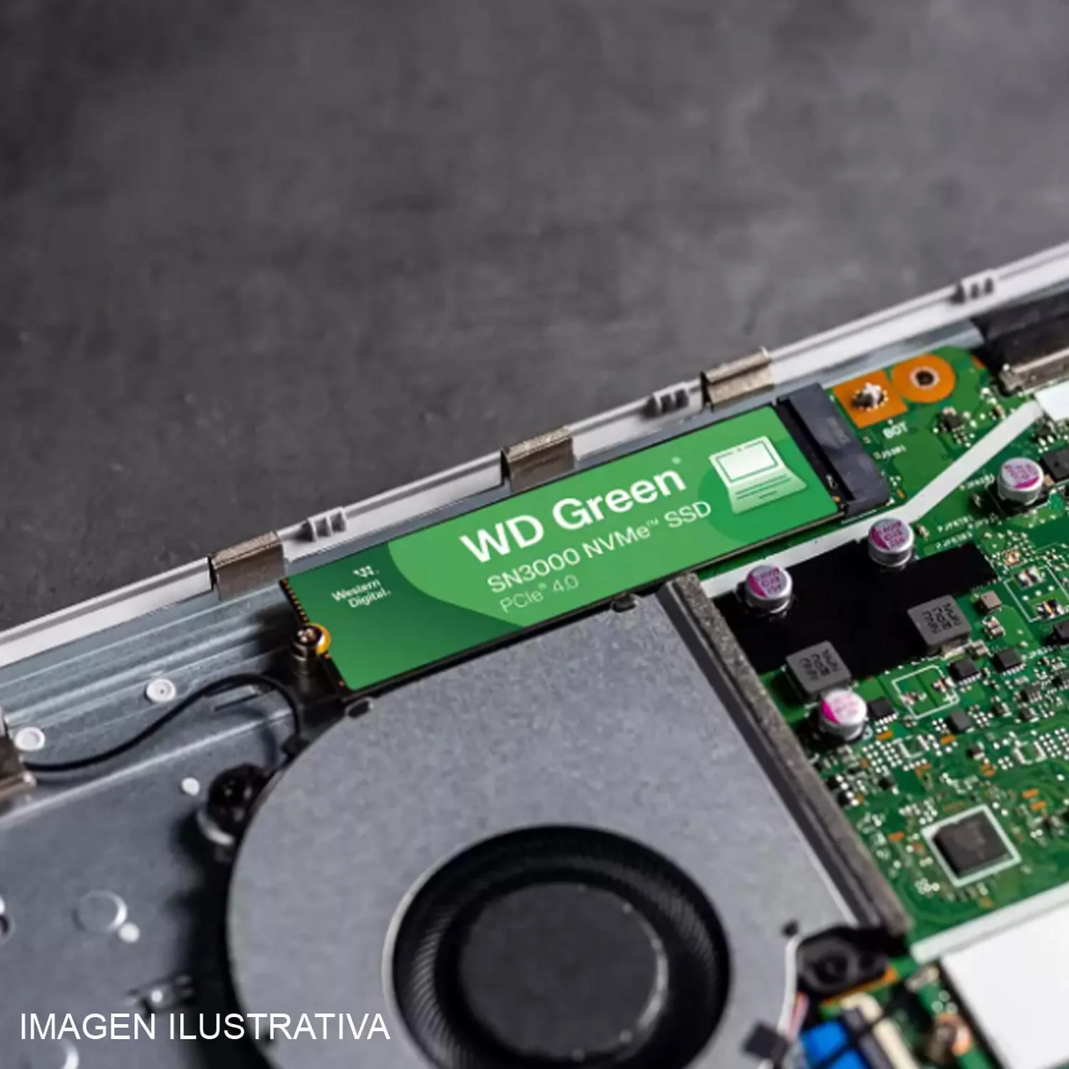 Unidad de Estado Solido SSD M.2 1TB WESTERN DIGITAL SN3000 NVMe PCIe 4.0 5000/4200 MB/s WDS100T4G0E-00CPS0 - Image 5
